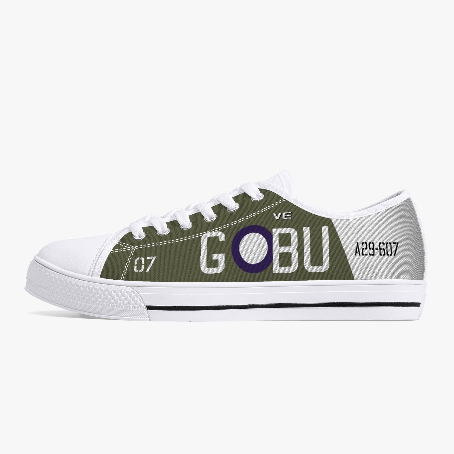 P-40 "BU-G" Low Top Canvas Shoes - I Love a Hangar