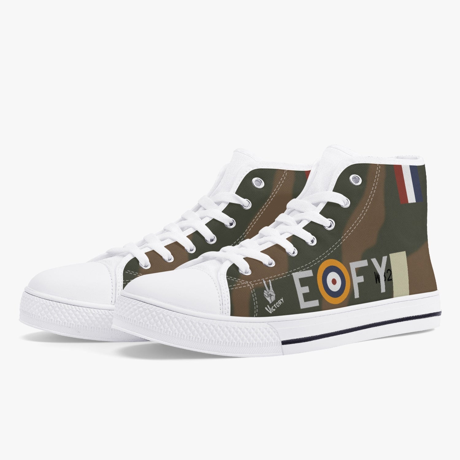 Spitfire "FY-E" High Top Canvas Shoes - I Love a Hangar