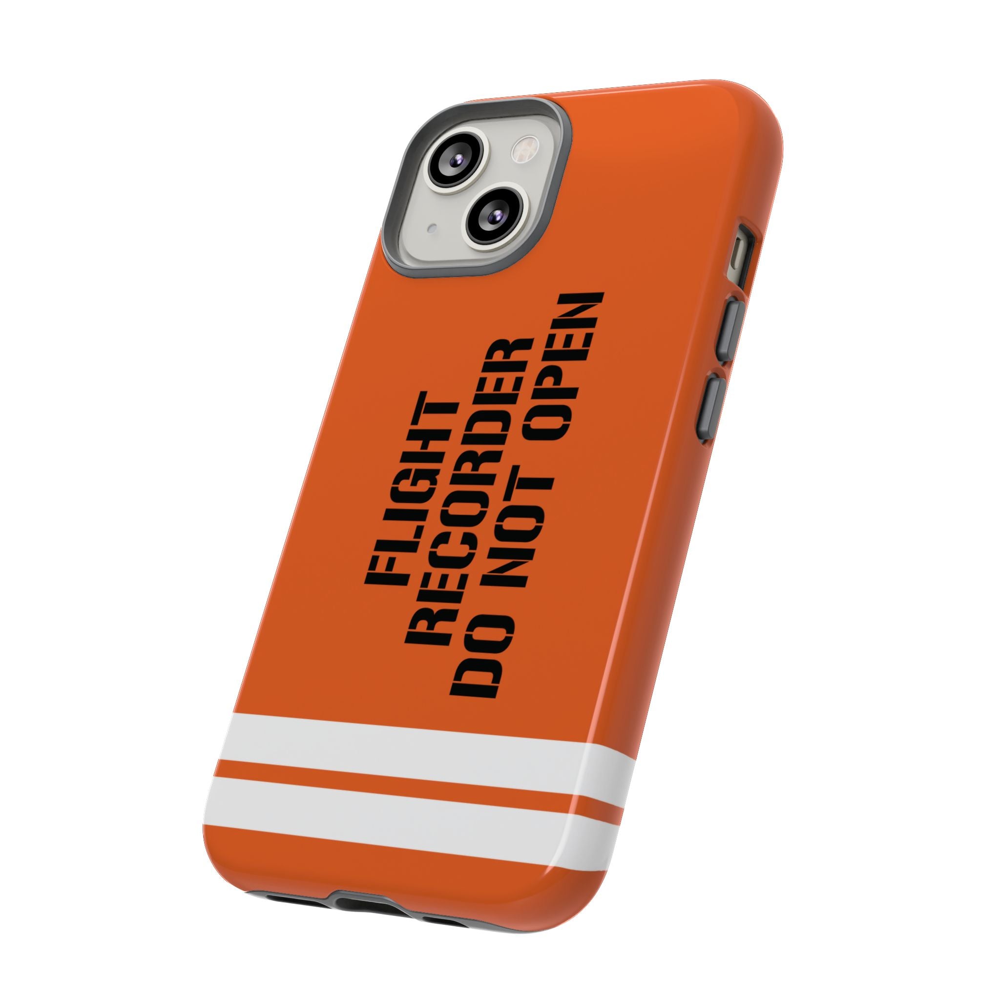 Flight Data Recorder Style Tough Phone Cases for iPhone