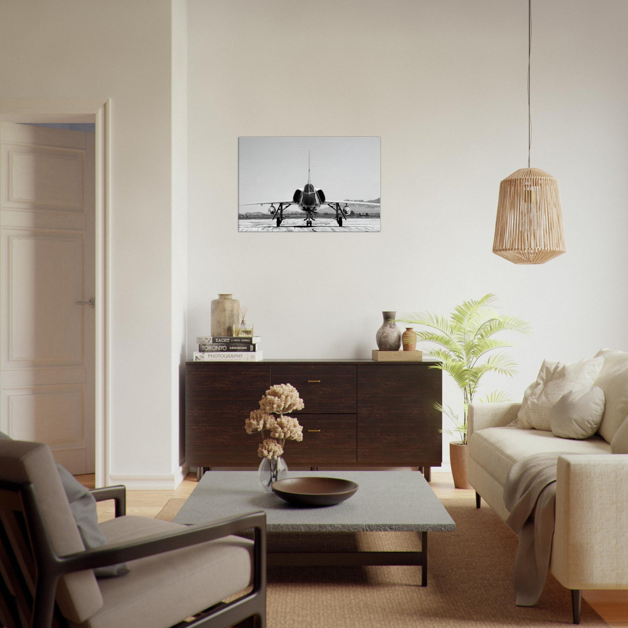 F-106 "Delta Dart" on Canvas - I Love a Hangar