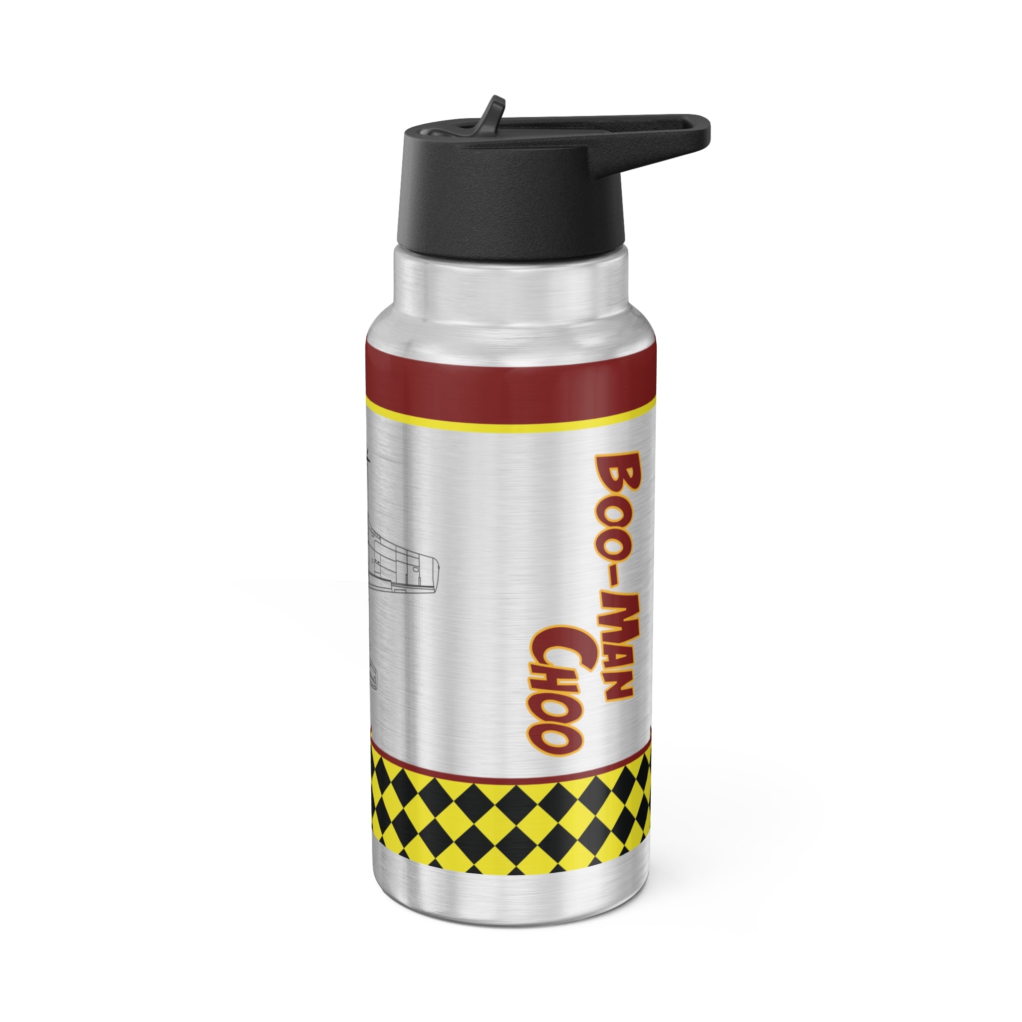 P-51 "Boo-Man Choo" Tumbler, 32oz (950ml) - I Love a Hangar
