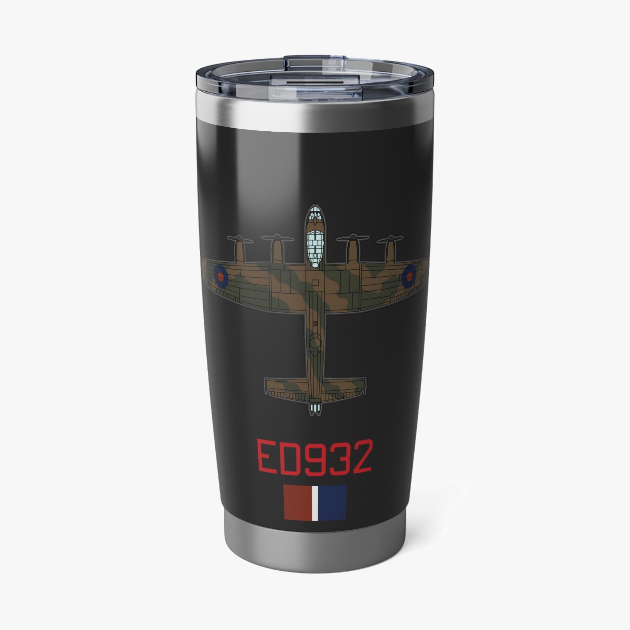 Lancaster "AJ-G" Inspired 20oz (590ml) Stainless Steel Tumbler - I Love a Hangar