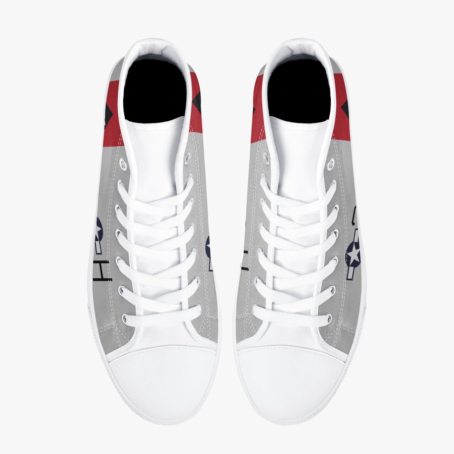 B-17 "Bronx Bomber I" High Top Canvas Shoes - I Love a Hangar