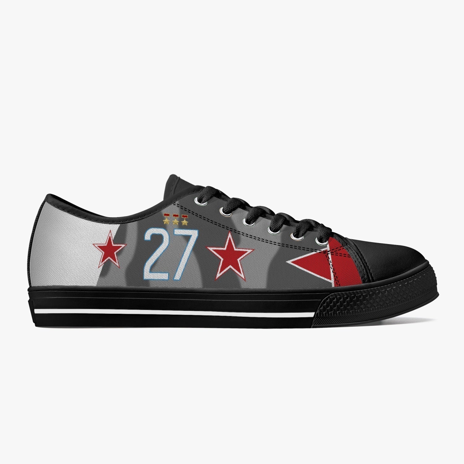 La-7 "White 27" Low Top Canvas Shoes - I Love a Hangar