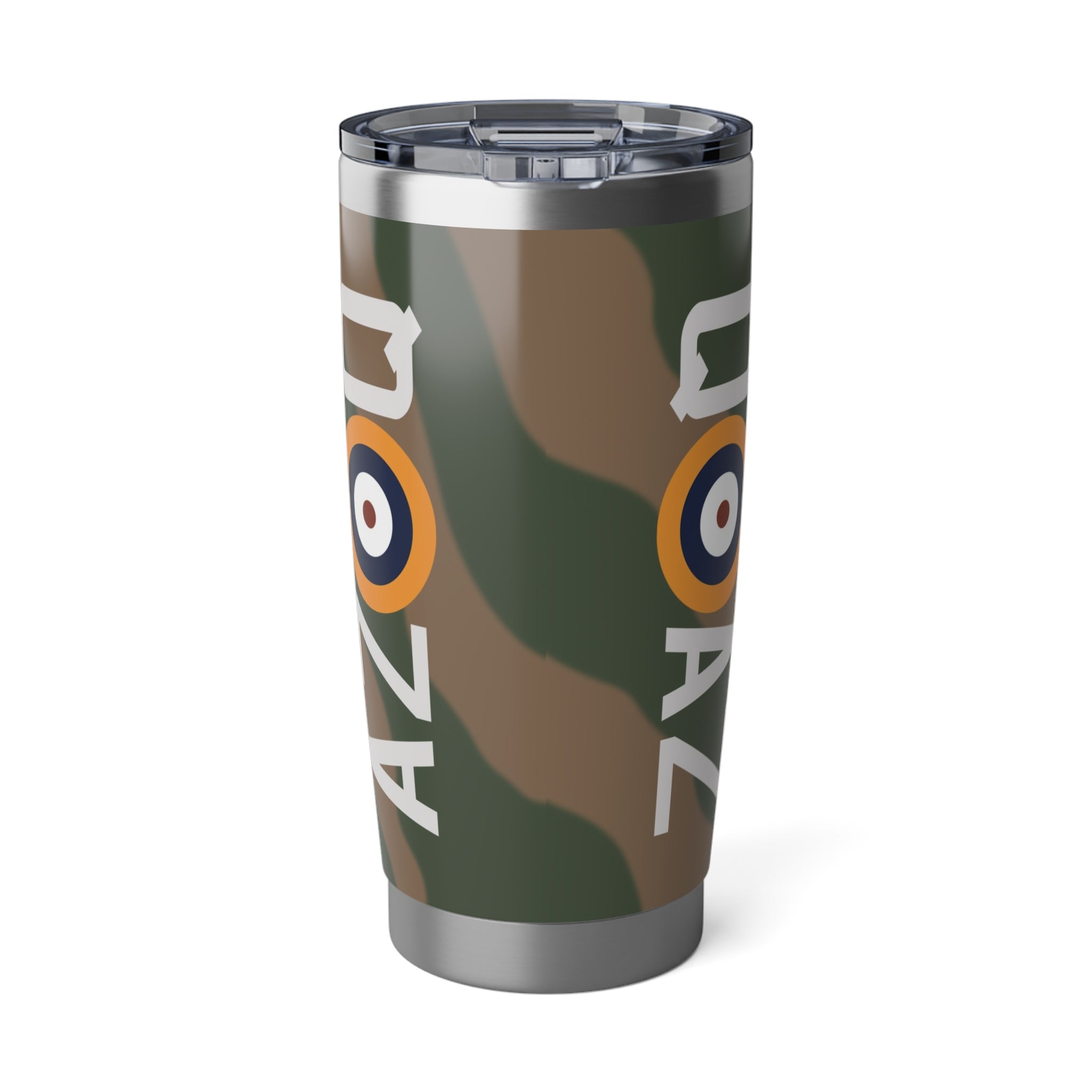 Spitfire "AZ-Q" of Pat Hughes  20oz (590ml) Stainless Steel Tumbler - I Love a Hangar