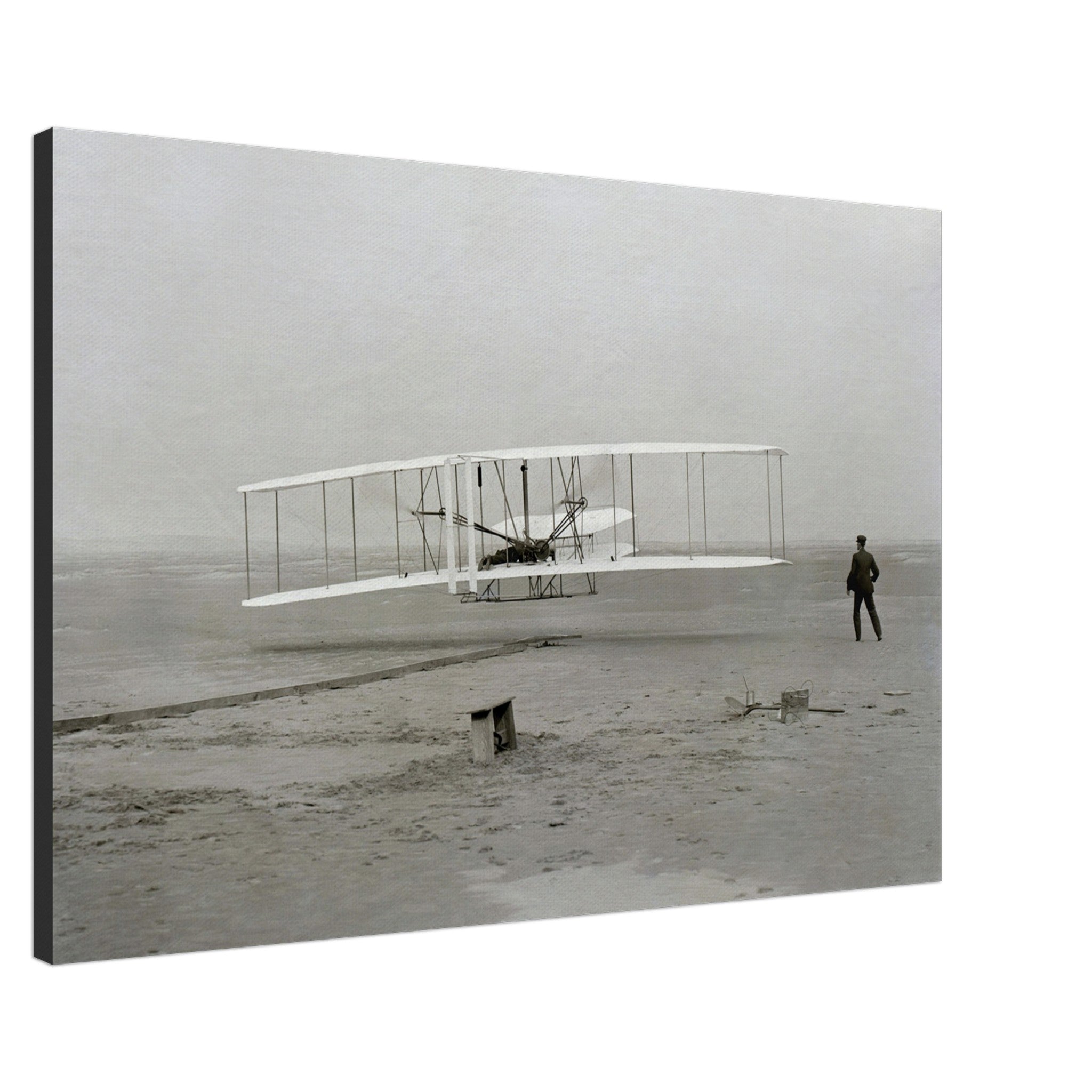 The Wrgith Brothers on Canvas - I Love a Hangar