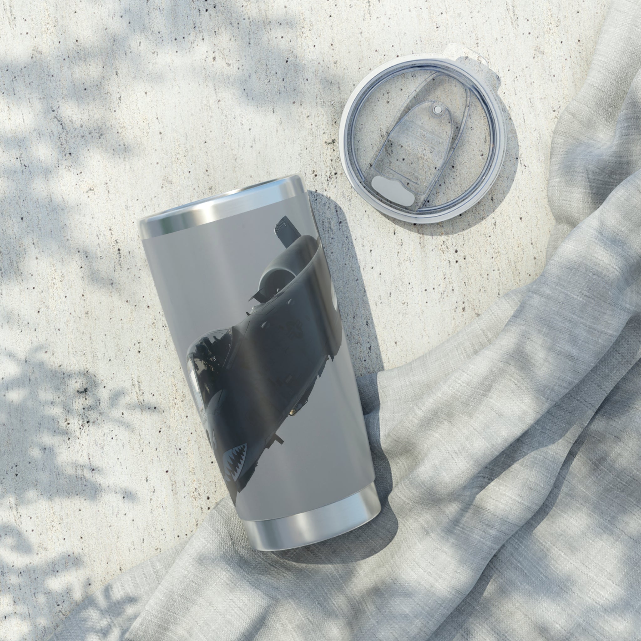A-10 Thunderbolt II 20oz (590ml) Stainless Steel Tumbler - I Love a Hangar