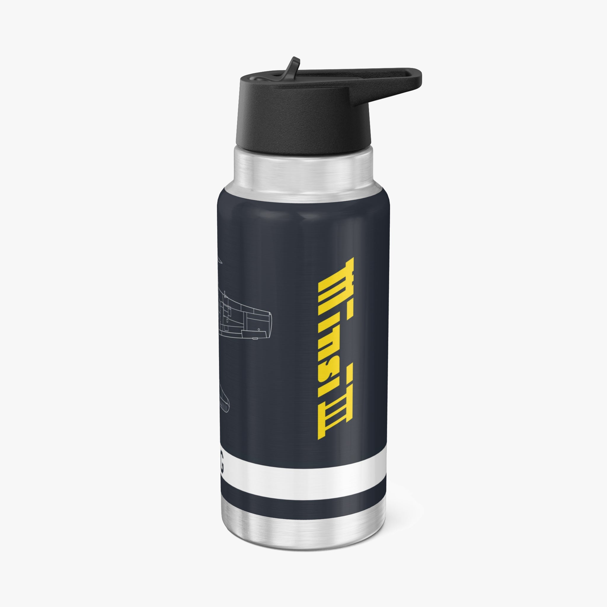 F6F Hellcat "Minsi III" Inspired Tumbler, 32oz (950ml) - I Love a Hangar