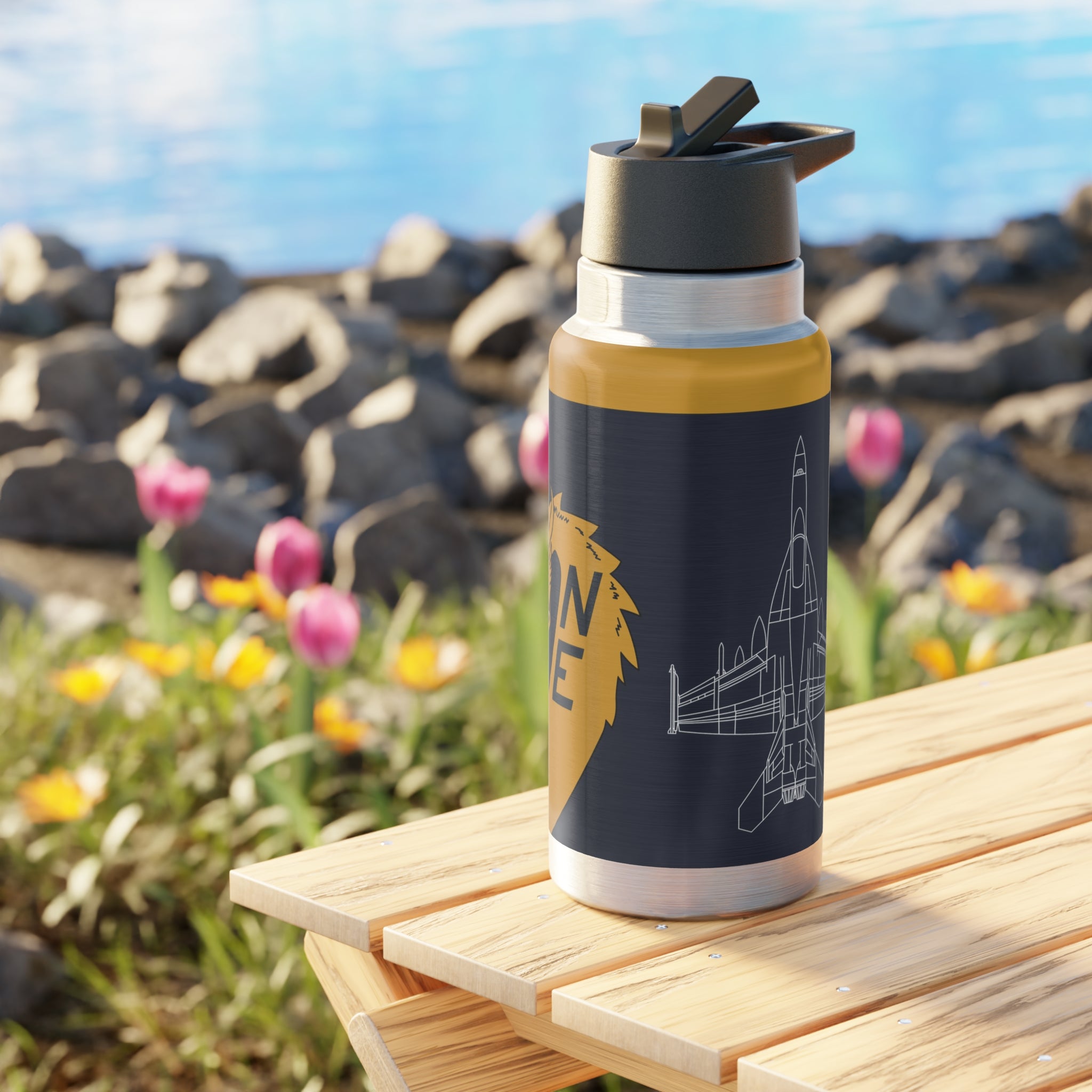 VFA-192 "Golden Dragons" Tumbler, 32oz (950ml) - I Love a Hangar