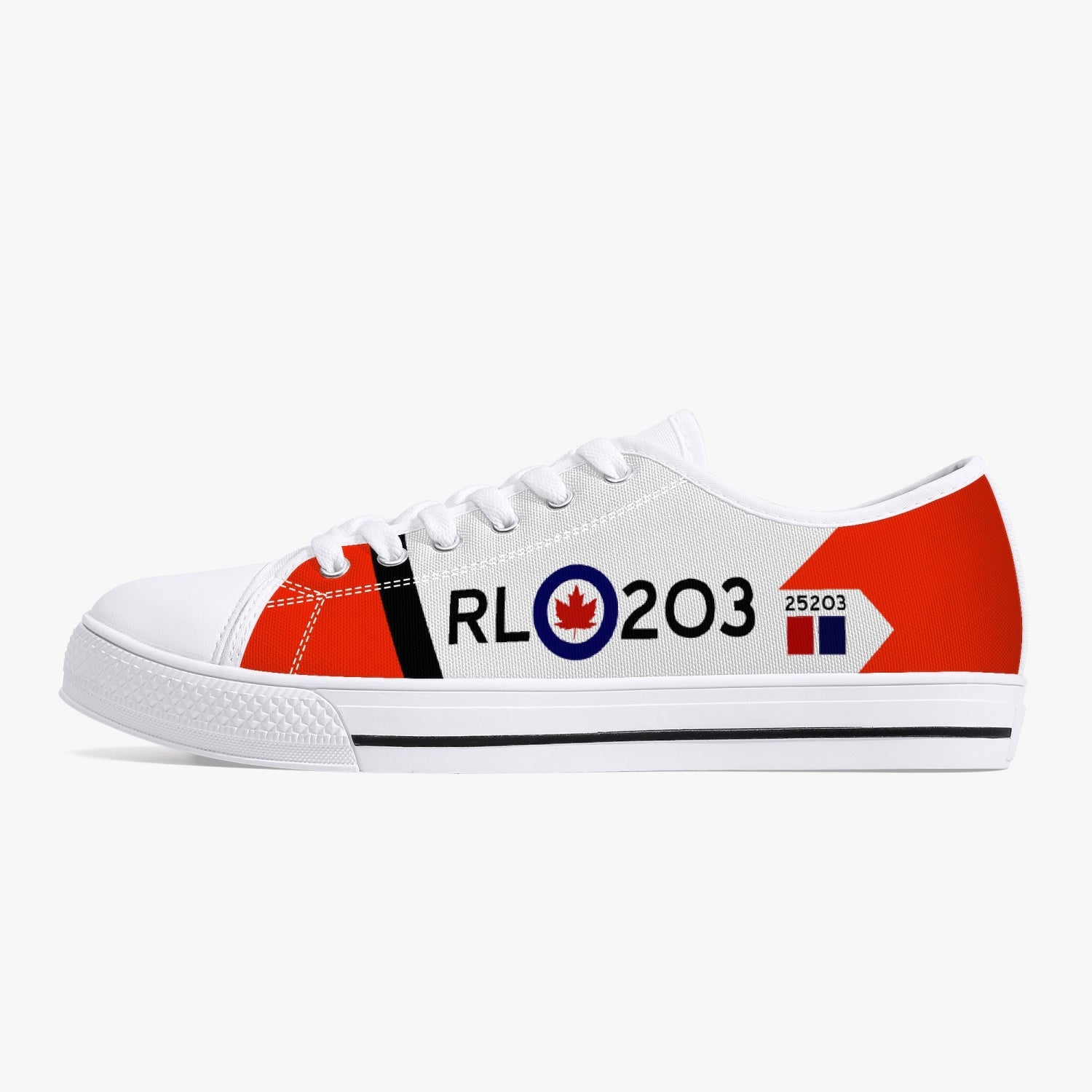 CF-105 "Arrow" (RL-203) Low Top Canvas Shoes - I Love a Hangar