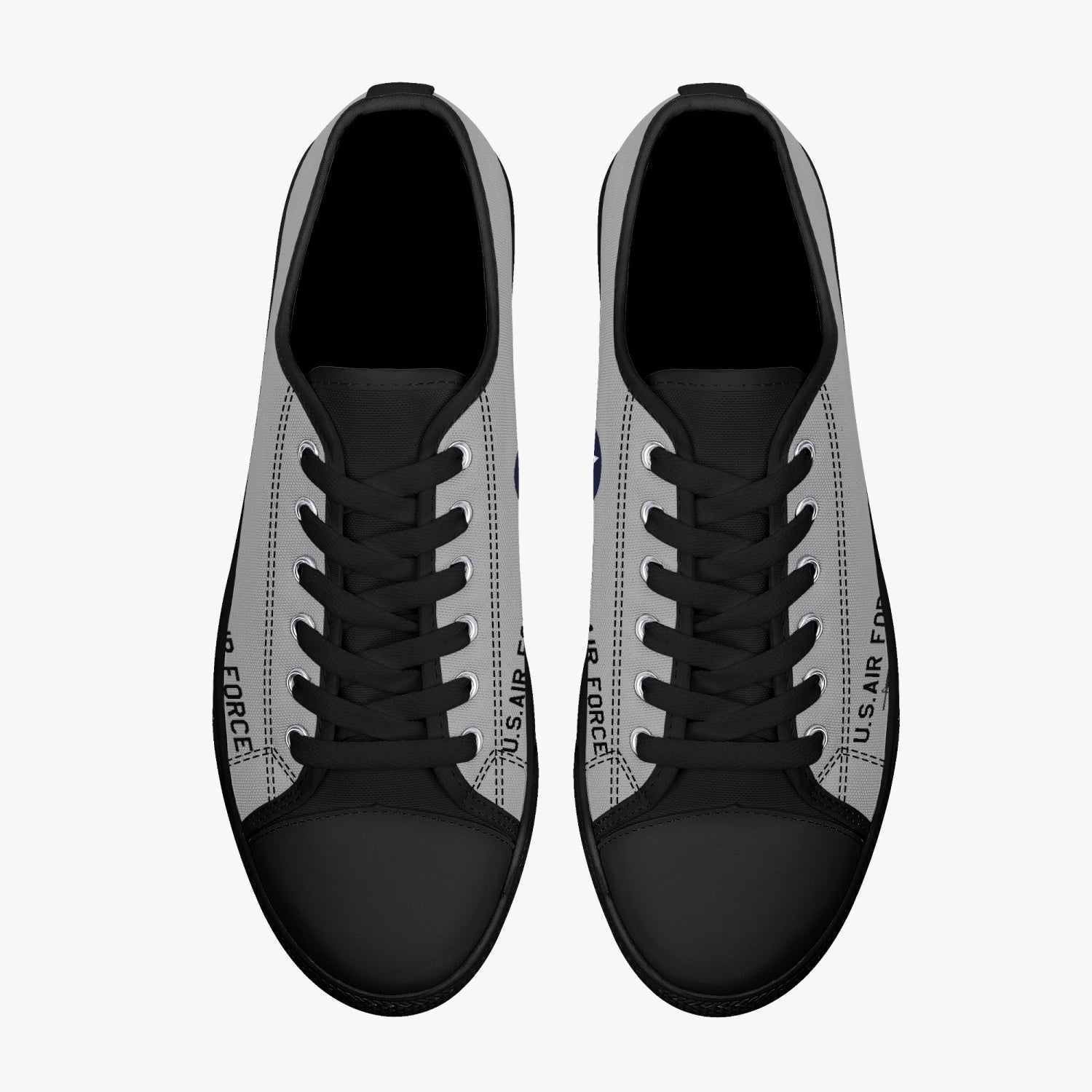 Bird Dog O-1G of Capt Hilliard Wilbanks Low Top Canvas Shoes - I Love a Hangar