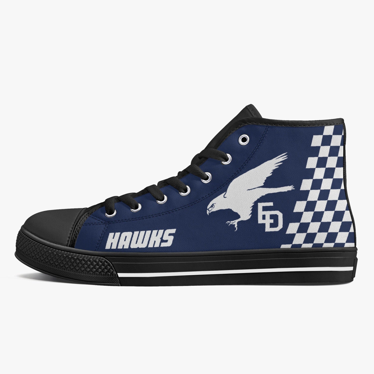 VMFA-533 "Hawks" (F-35 Edition) High Top Canvas Shoes - I Love a Hangar