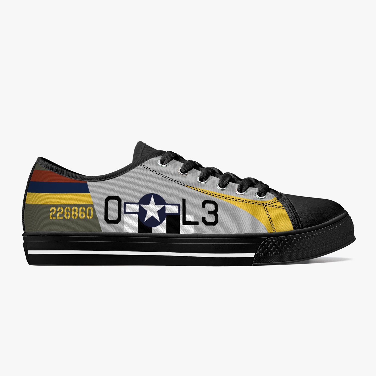 P-47 "Angie" Low Top Canvas Shoes - I Love a Hangar