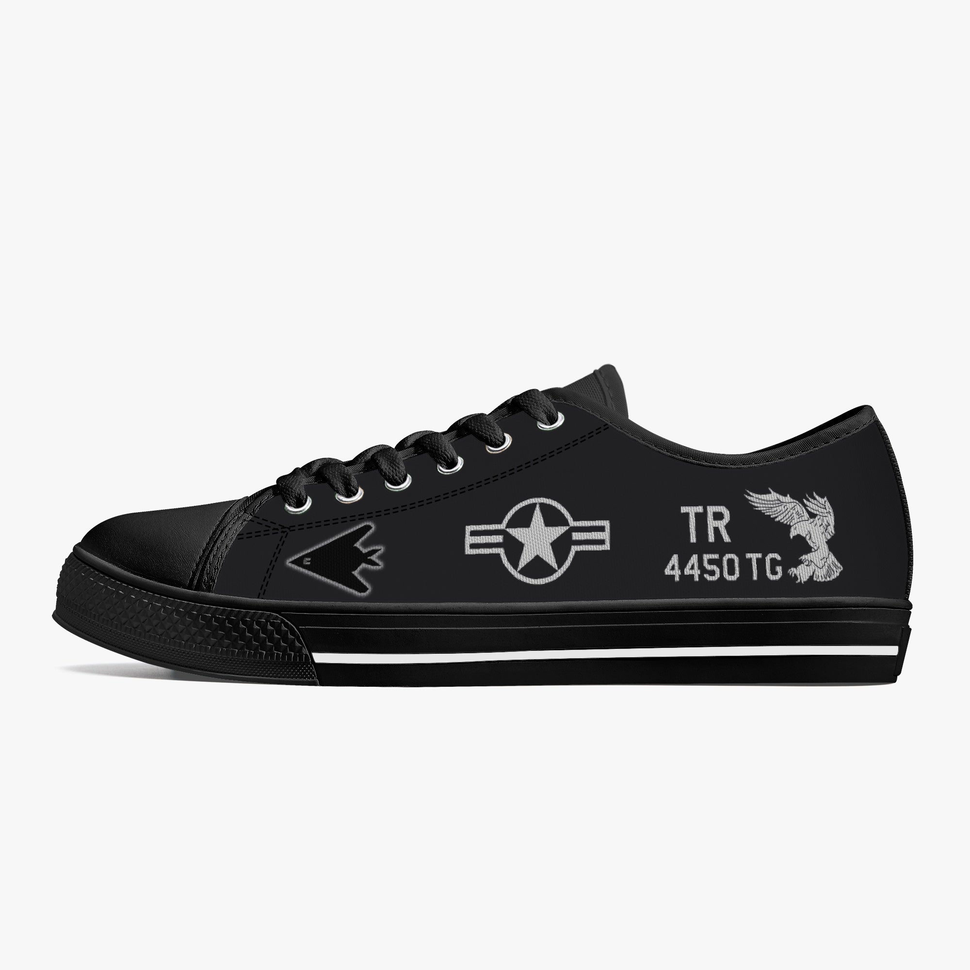 F-117 "Nighthawk" Low Top Canvas Shoes - I Love a Hangar
