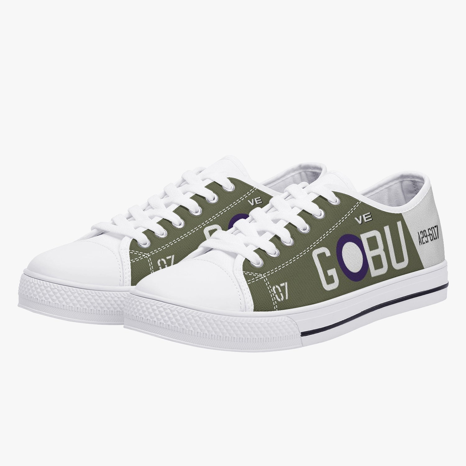 P-40 "BU-G" Low Top Canvas Shoes - I Love a Hangar