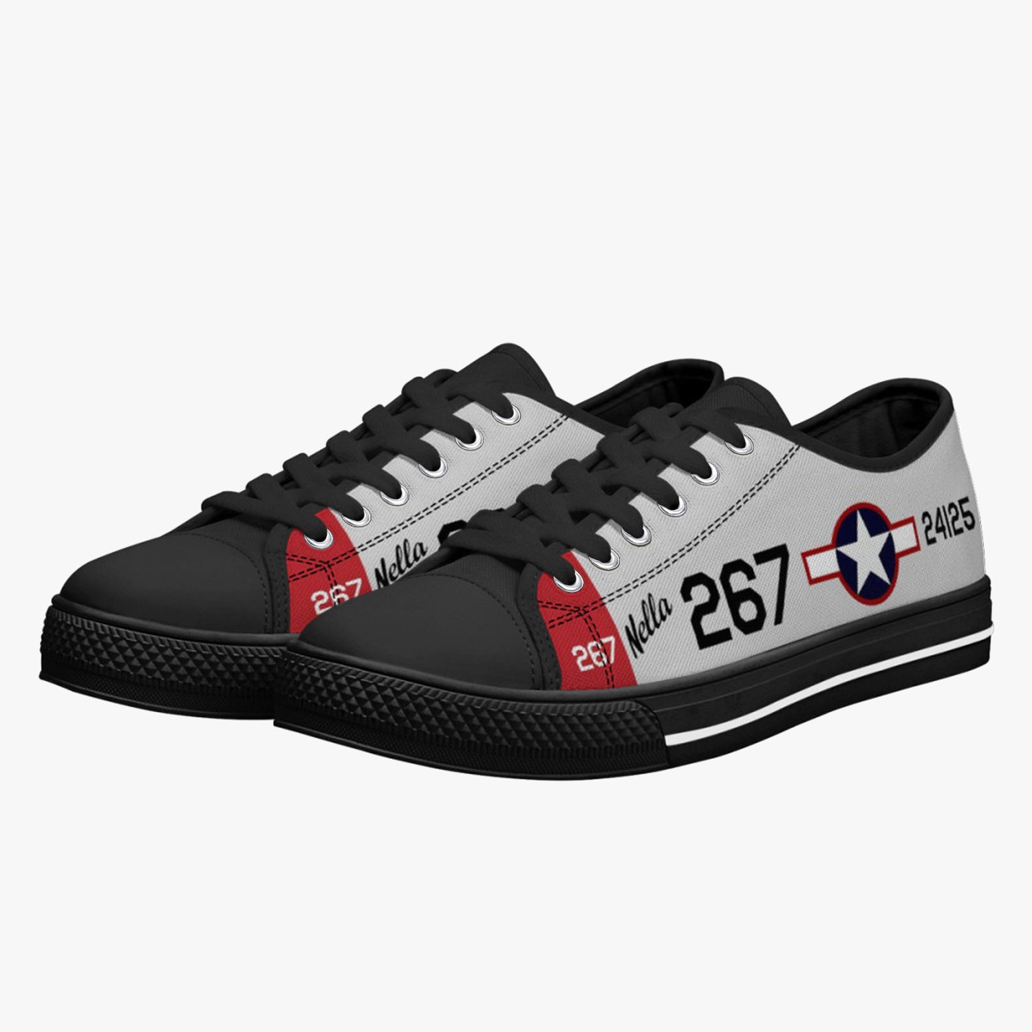 AT-6 "Nella" Low Top Canvas Shoes - I Love a Hangar