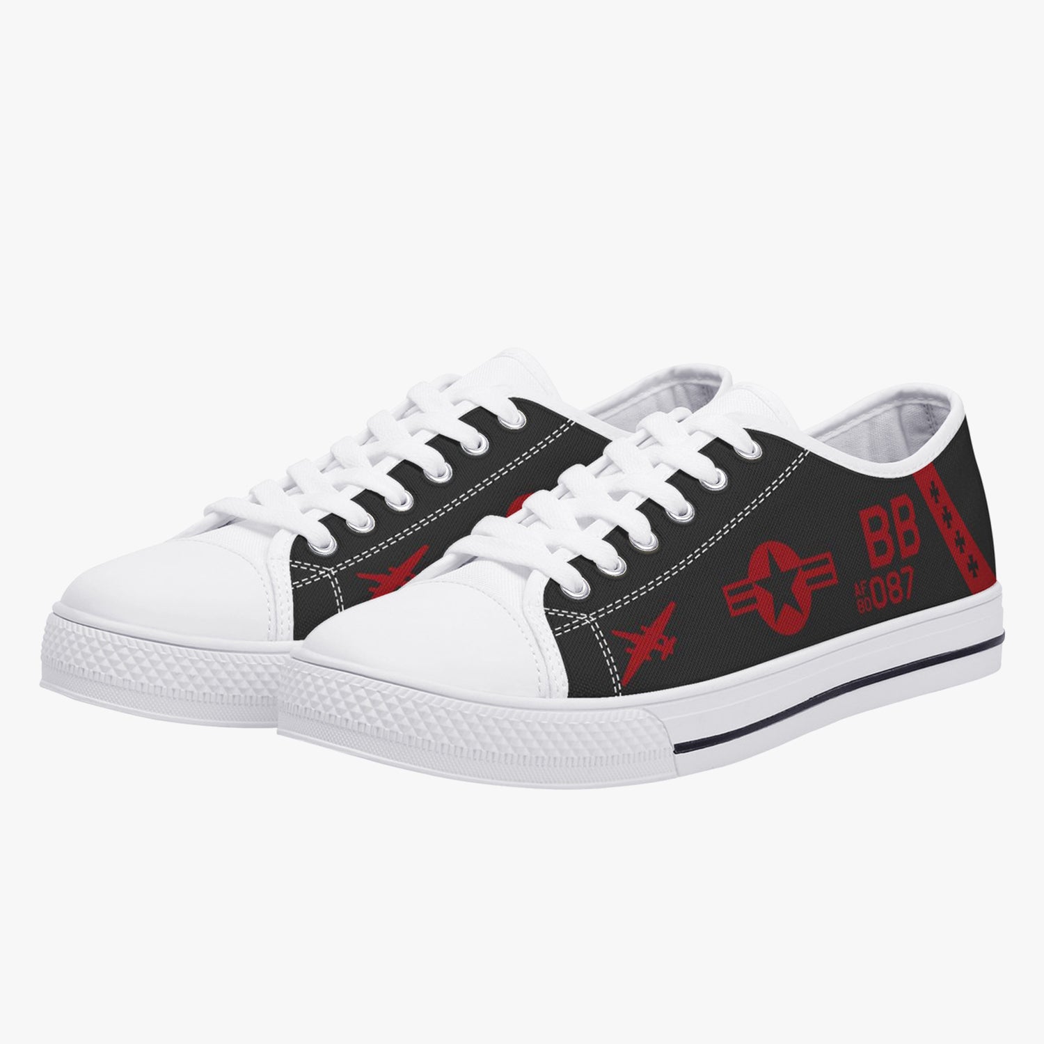U-2 "Dragon Lady" Low Top Canvas shoes - I Love a Hangar