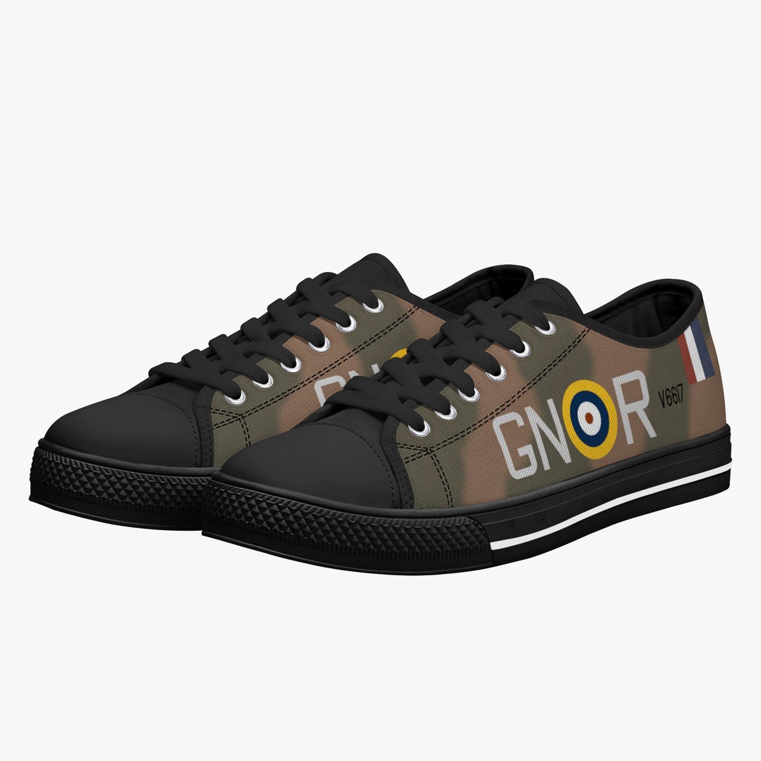 Hurricane "GN-R" Low Top Canvas Shoes - I Love a Hangar