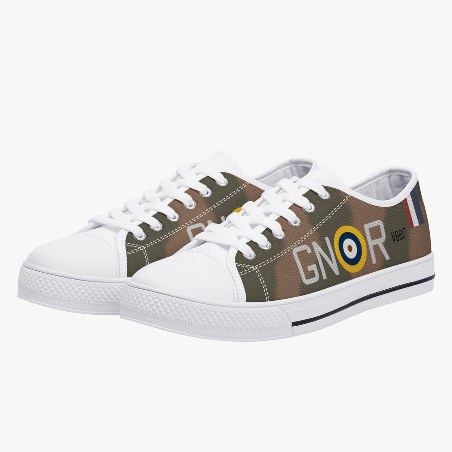 Hurricane "GN-R" Low Top Canvas Shoes - I Love a Hangar