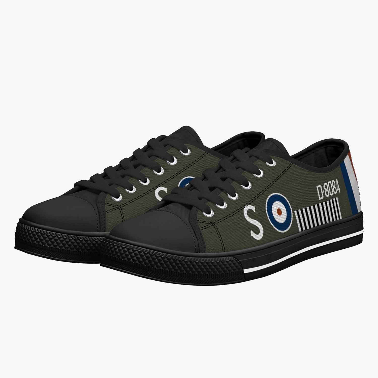 Bristol F2B D8084 Low Top Canvas Shoes - I Love a Hangar