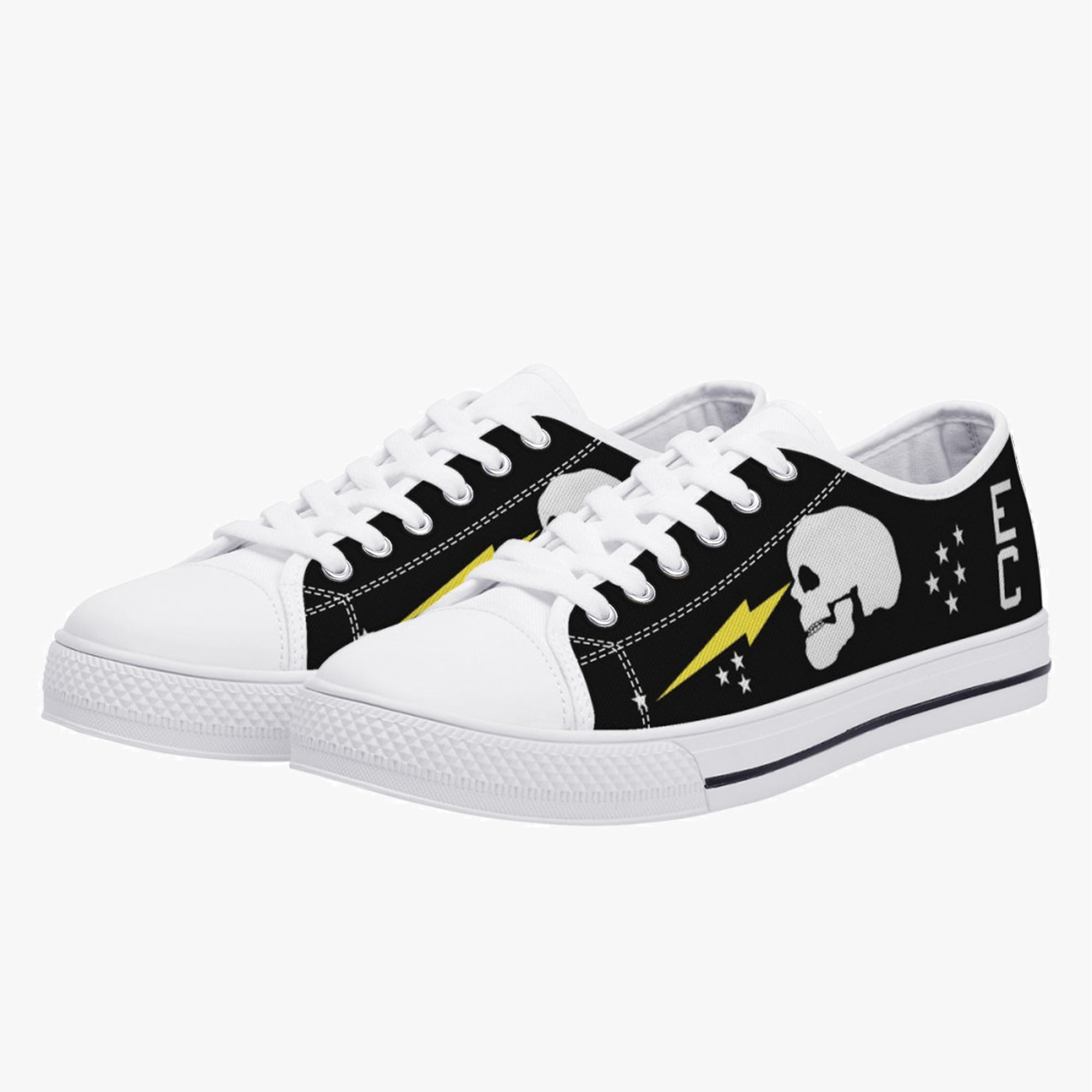 VMFA-531 "Grey Ghosts" Low Top Canvas Shoes - I Love a Hangar