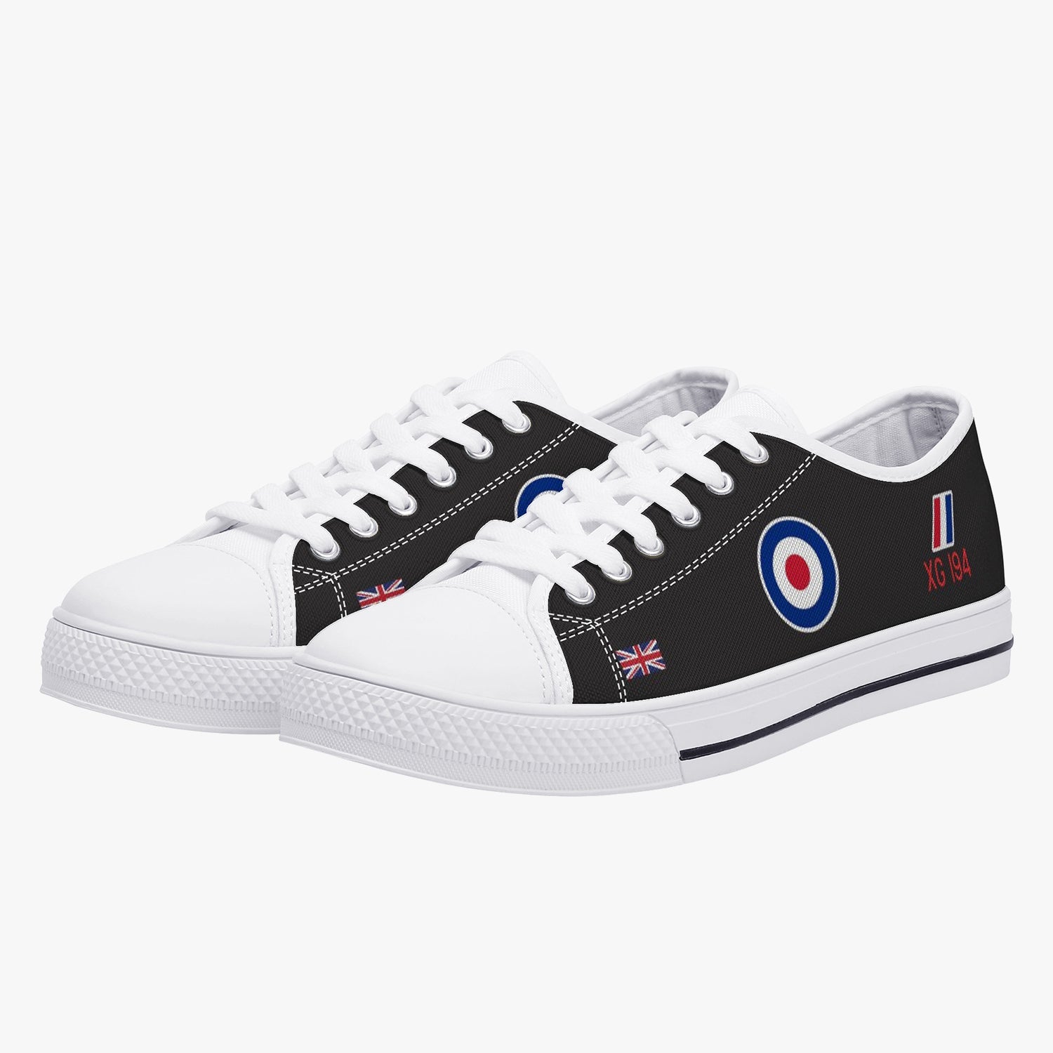 Hawker Hunter Low Top Canvas Shoes - I Love a Hangar
