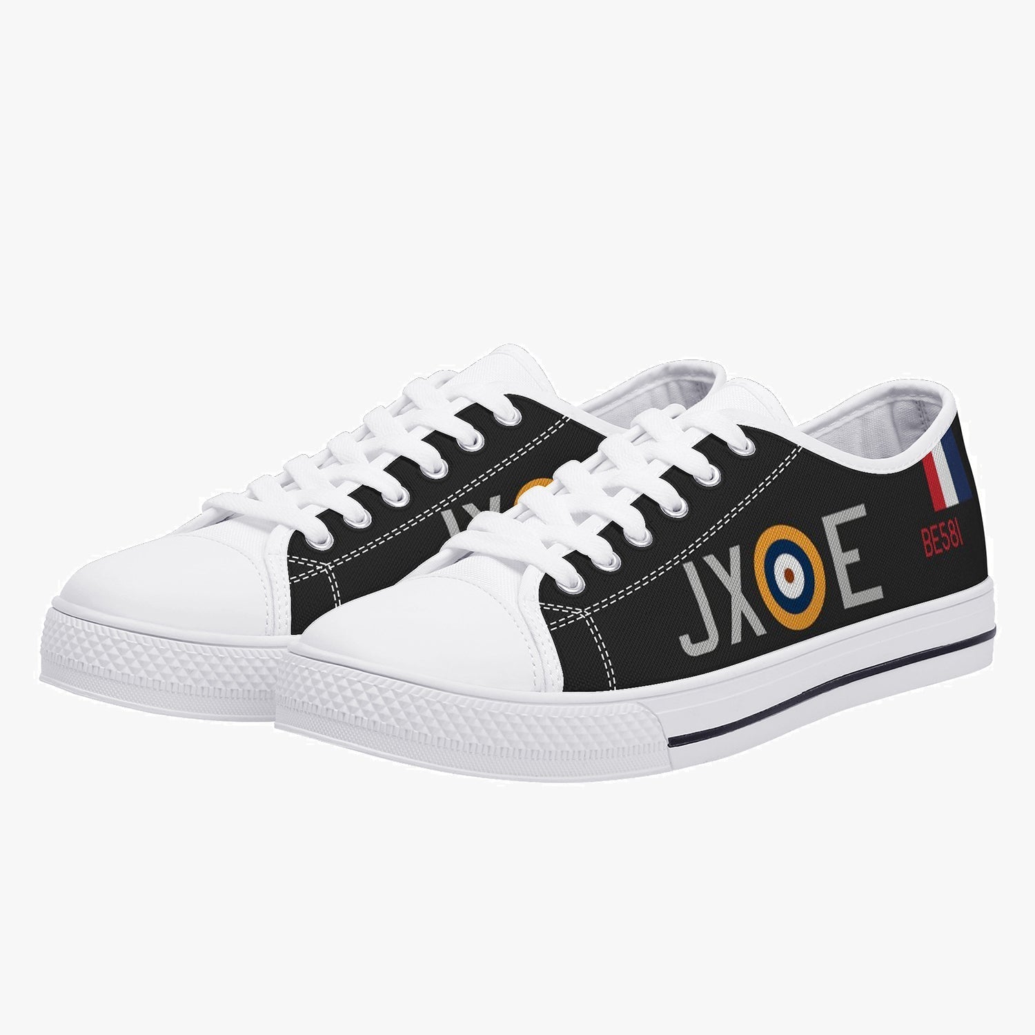 Hurricane "JX-E" Low Top Canvas Shoes - I Love a Hangar