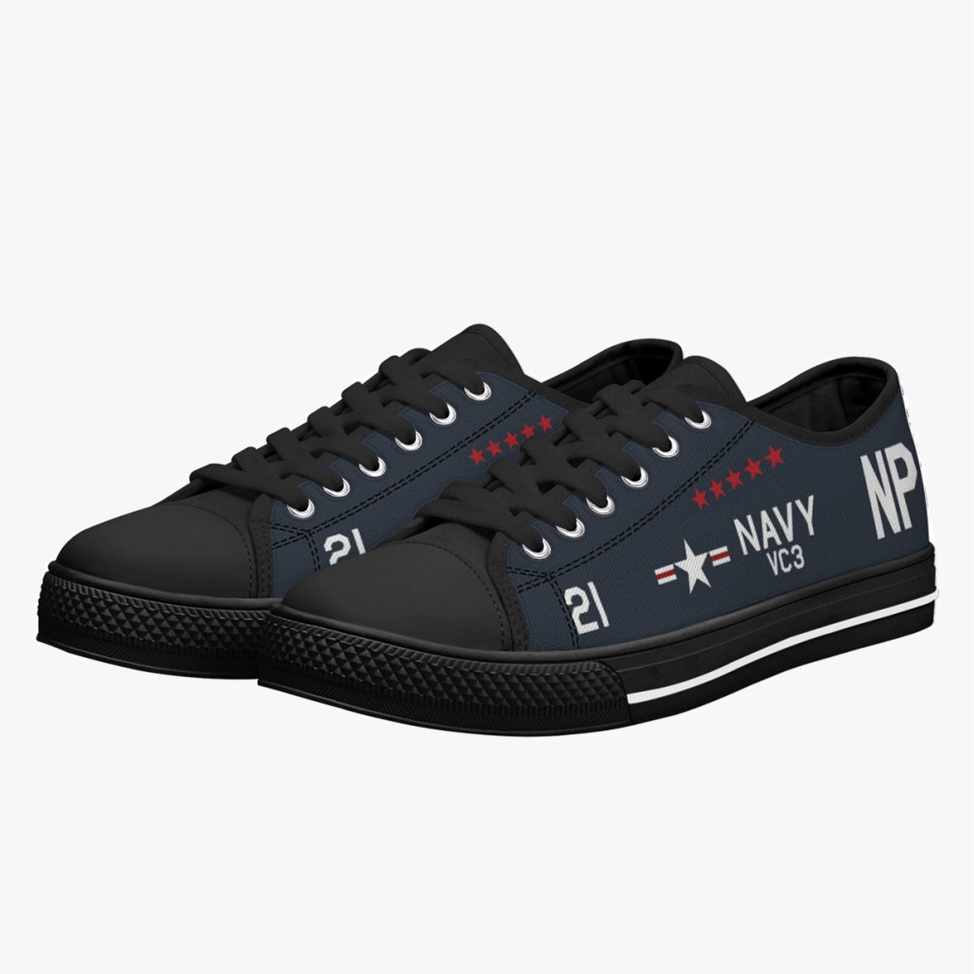 F4U Corsair "NP21" Low Top Canvas Shoes - I Love a Hangar
