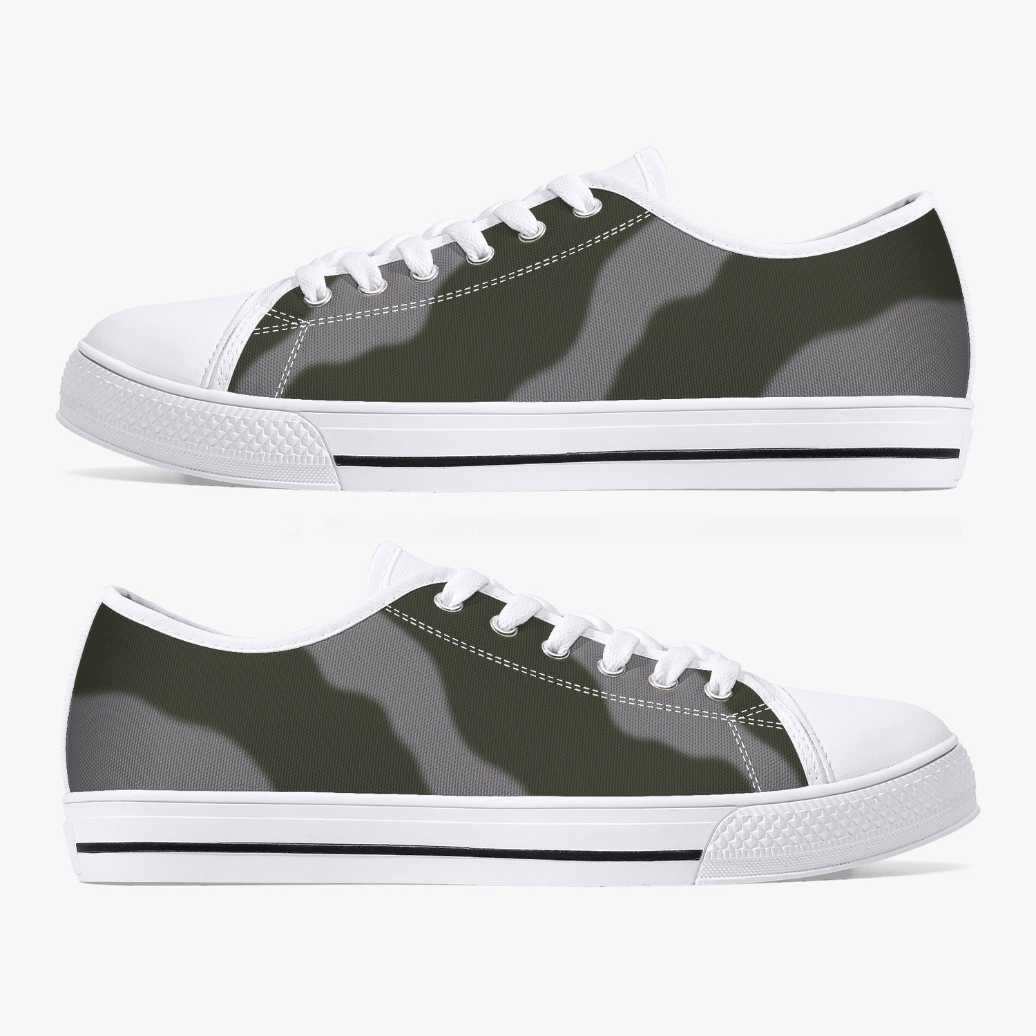 Fighter Command Low Top Canvas Shoes (Custom Markings) - I Love a Hangar