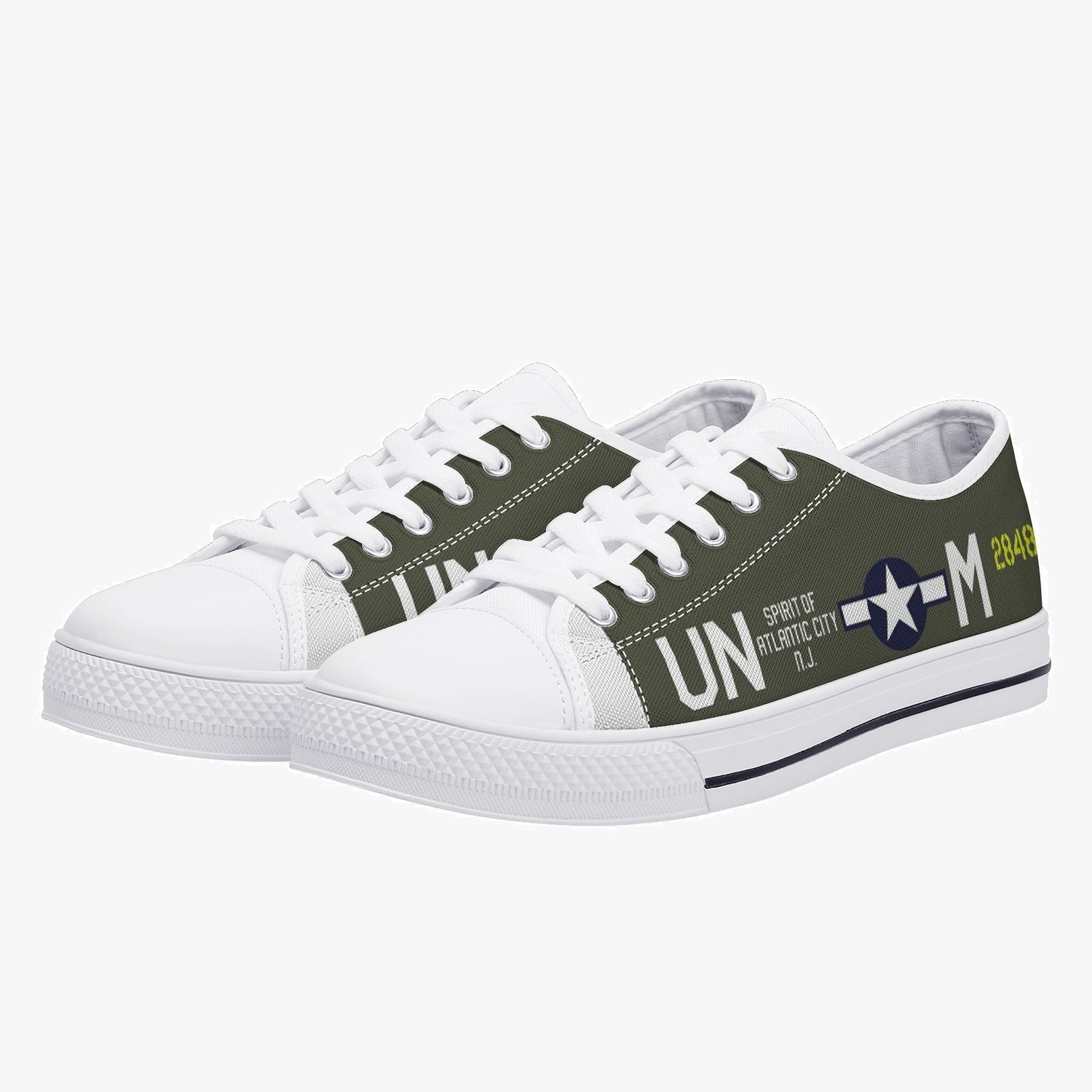 P-47 "UN-M" Low Top Canvas Shoes - I Love a Hangar