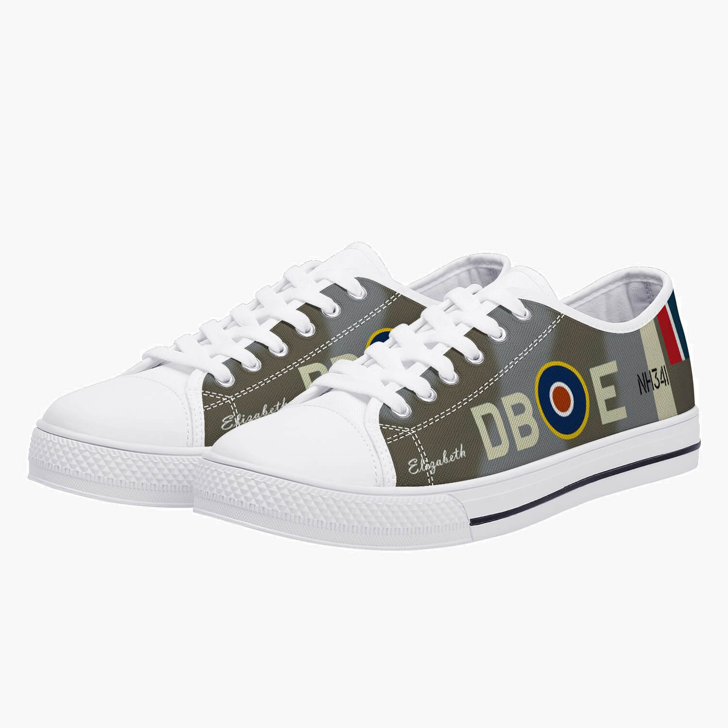 Spitfire "Elizabeth" Low Top Canvas Shoes - I Love a Hangar