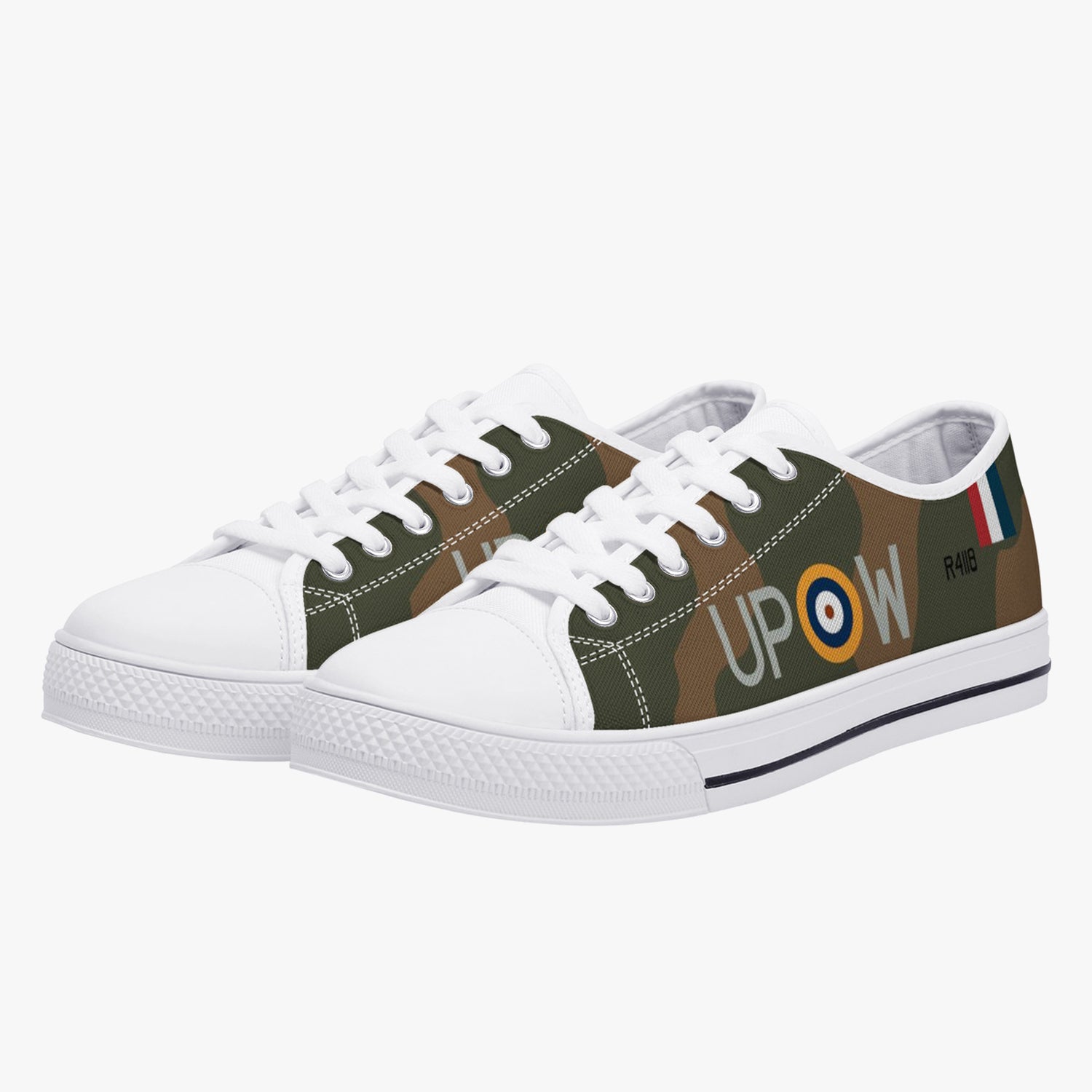 Hurricane "UP-W" Low Top Canvas Shoes - I Love a Hangar