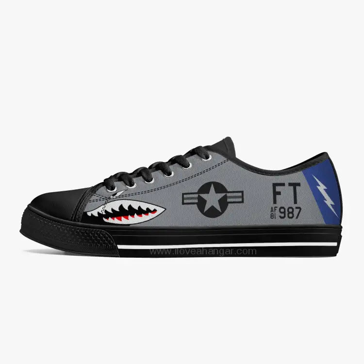 A-10 "Flying Tigers" Low Top Canvas Shoes - I Love a Hangar