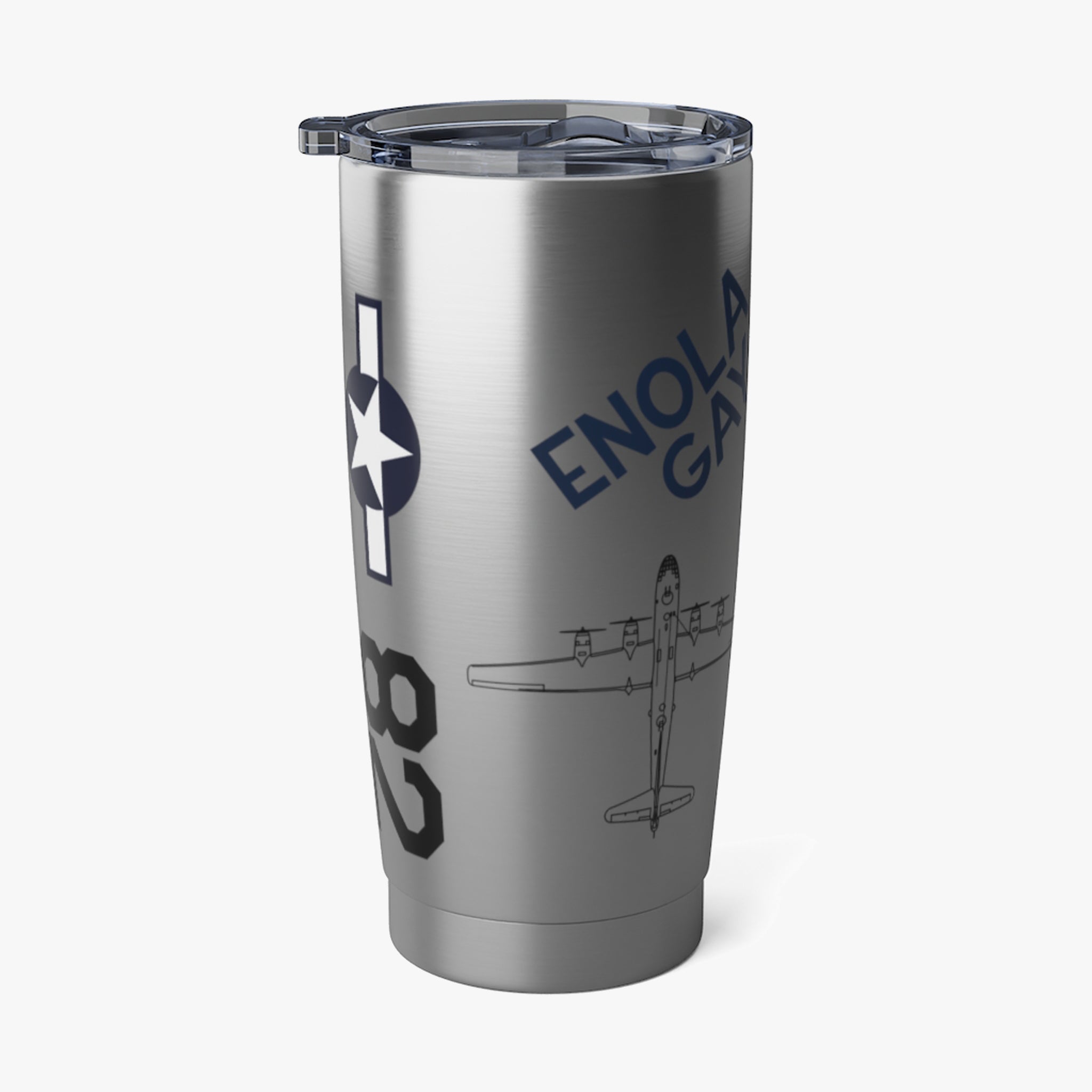 B-29 "Enola Gay" Inspired 20oz (590ml) Stainless Steel Tumbler - I Love a Hangar