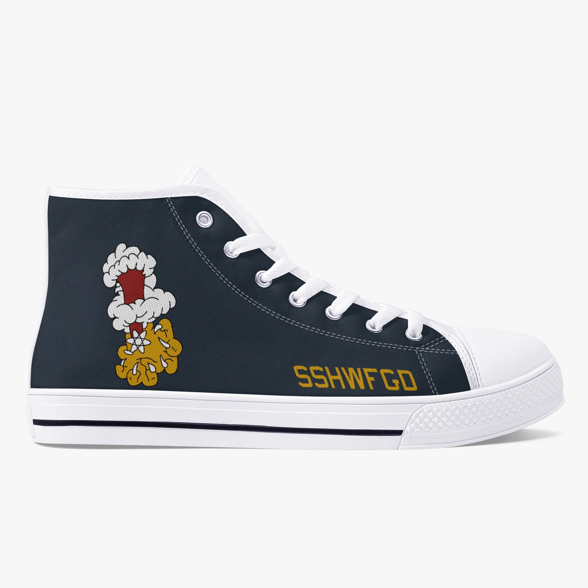 VFA-192 "Golden Dragons" High Top Canvas Shoes - I Love a Hangar