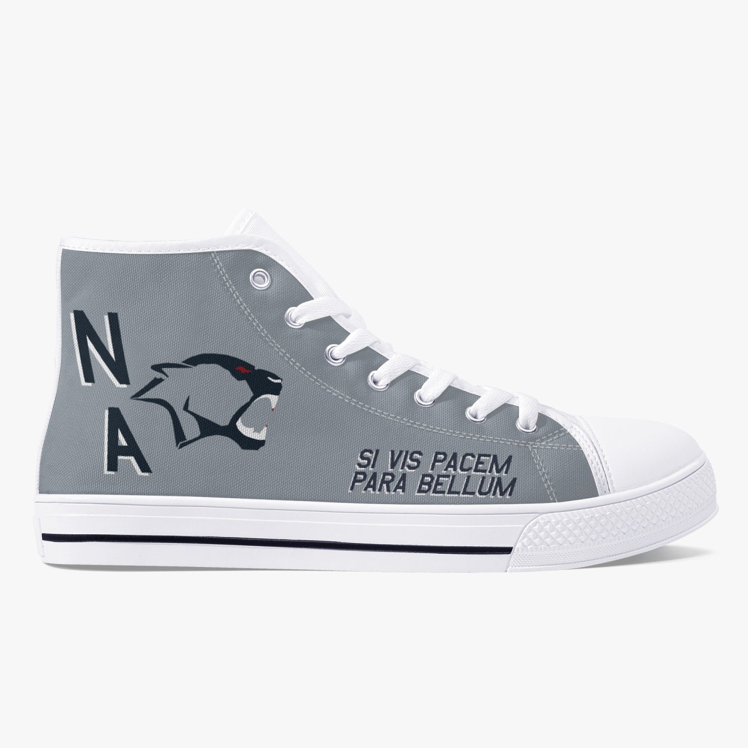 VAQ-139 "Cougars" High Top Canvas Shoes - I Love a Hangar