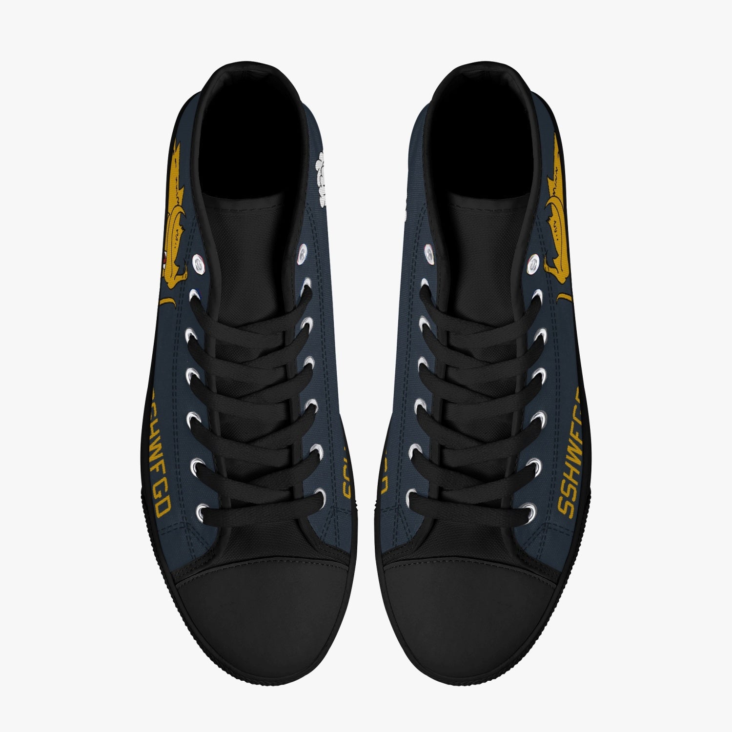 VFA-192 "Golden Dragons" High Top Canvas Shoes - I Love a Hangar