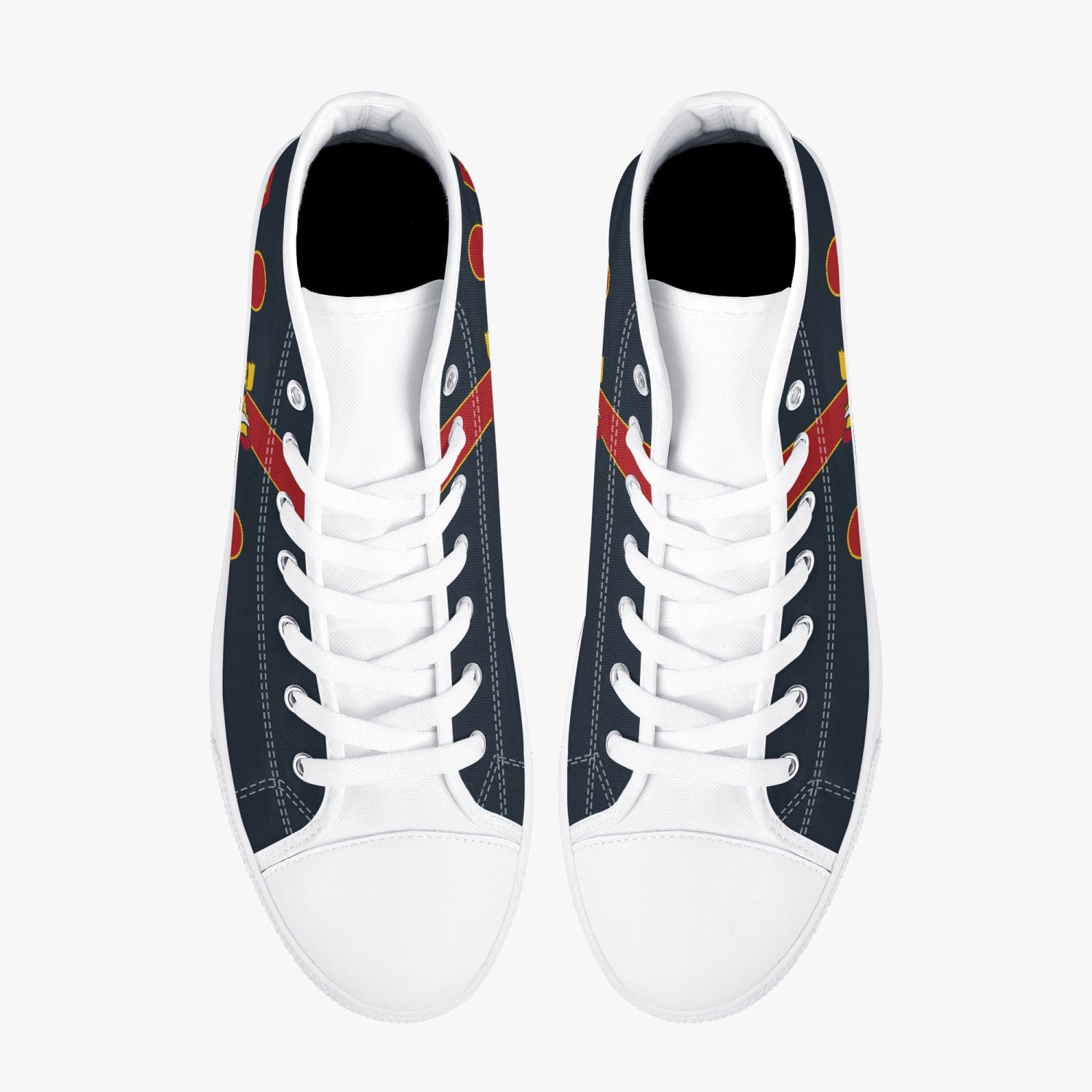 VFA-11 "Red Rippers" High Top Canvas Shoes - I Love a Hangar