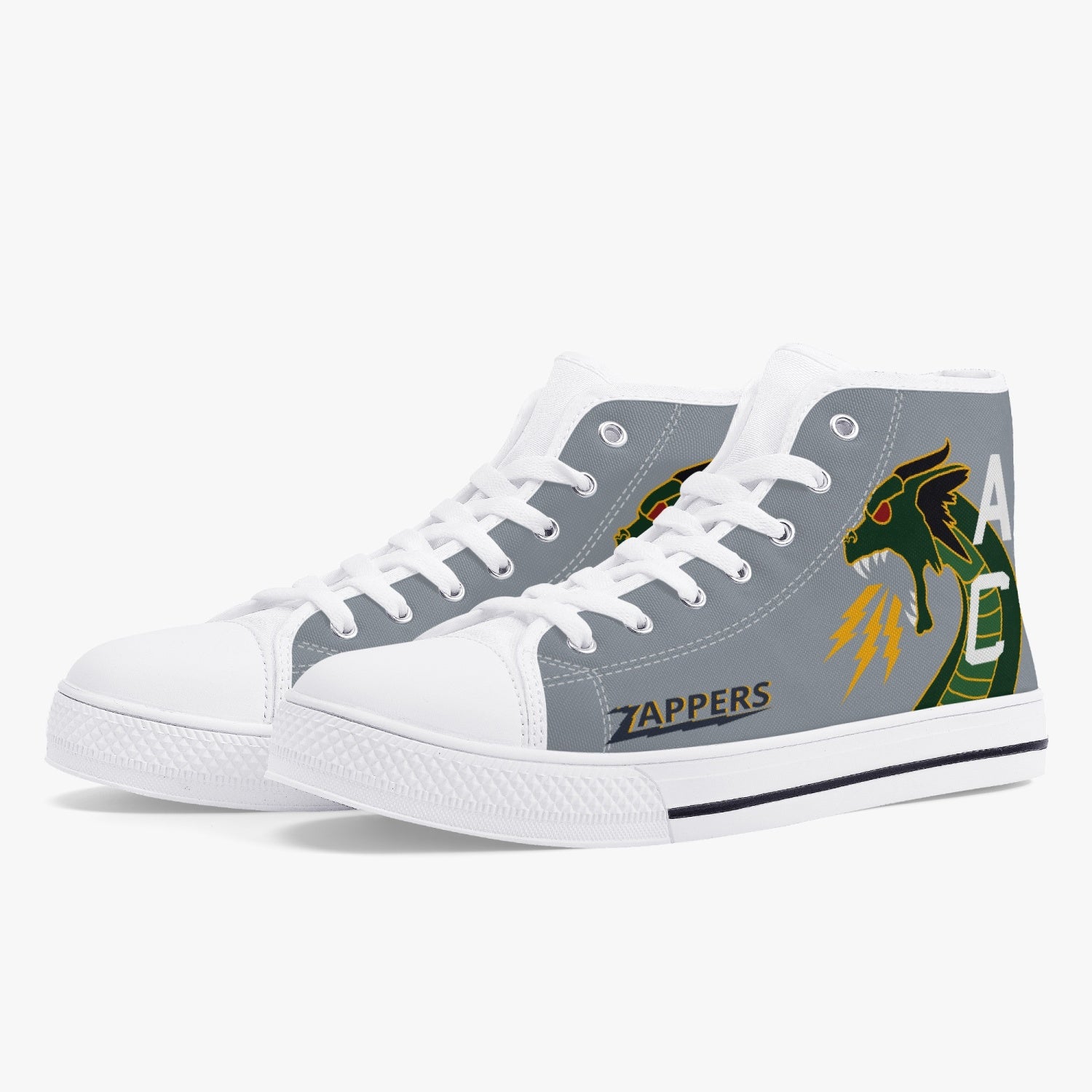 VAQ-130 "Zappers" High Top Canvas Shoes - I Love a Hangar