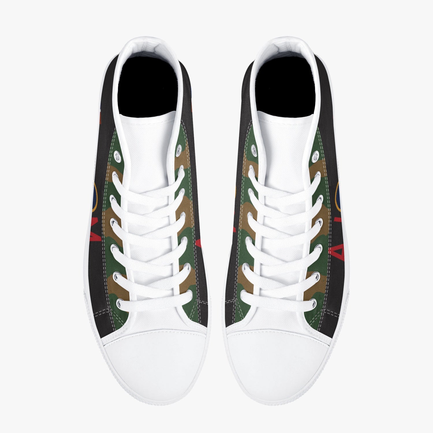 Lancaster "AJ-M" High Top Canvas Shoes - I Love a Hangar