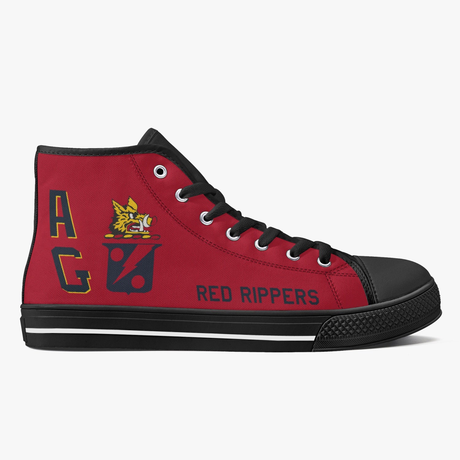 VFA-11 "Red Rippers" High Top Canvas Shoes - I Love a Hangar