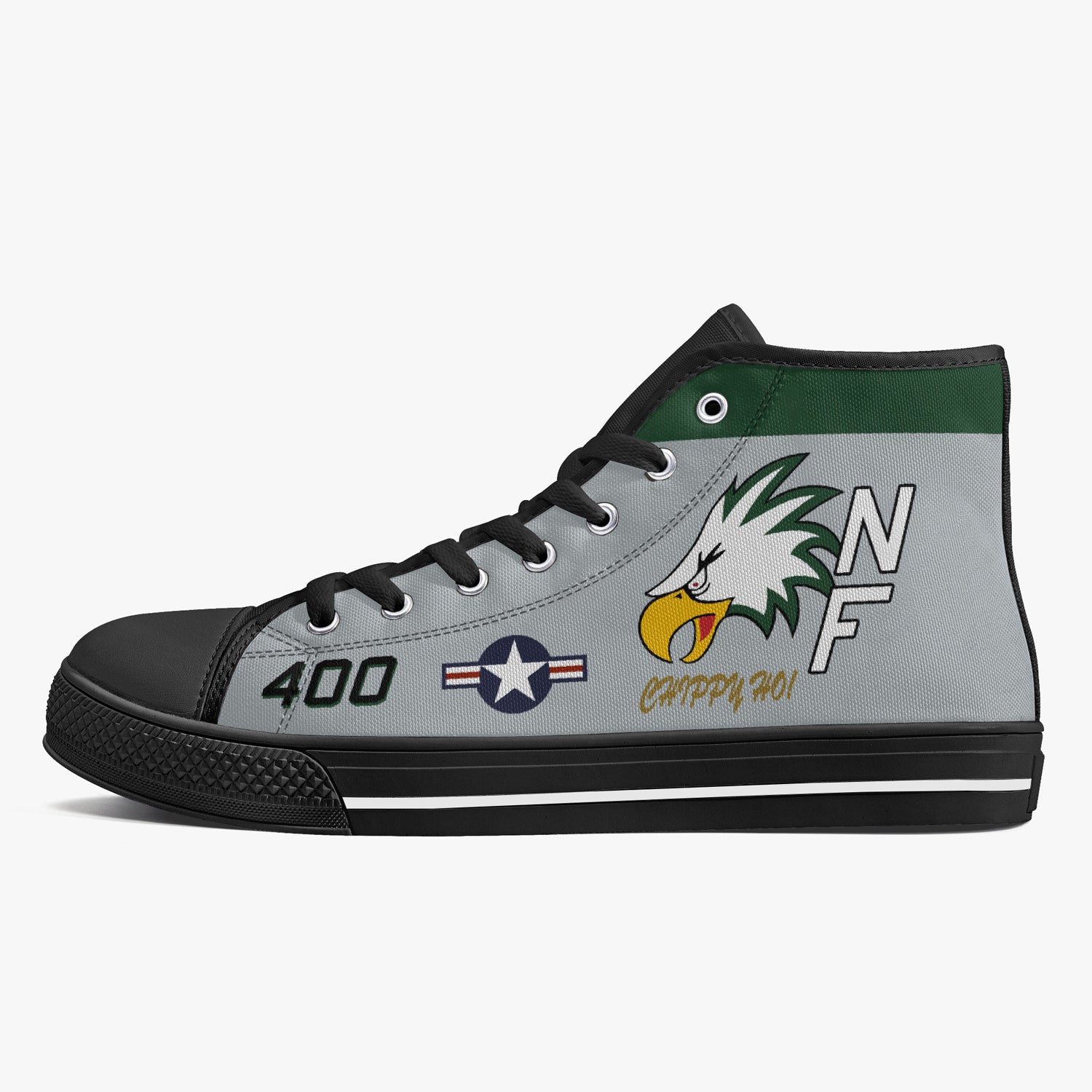VFA-195 "Dambusters" High Top Canvas Shoes - I Love a Hangar