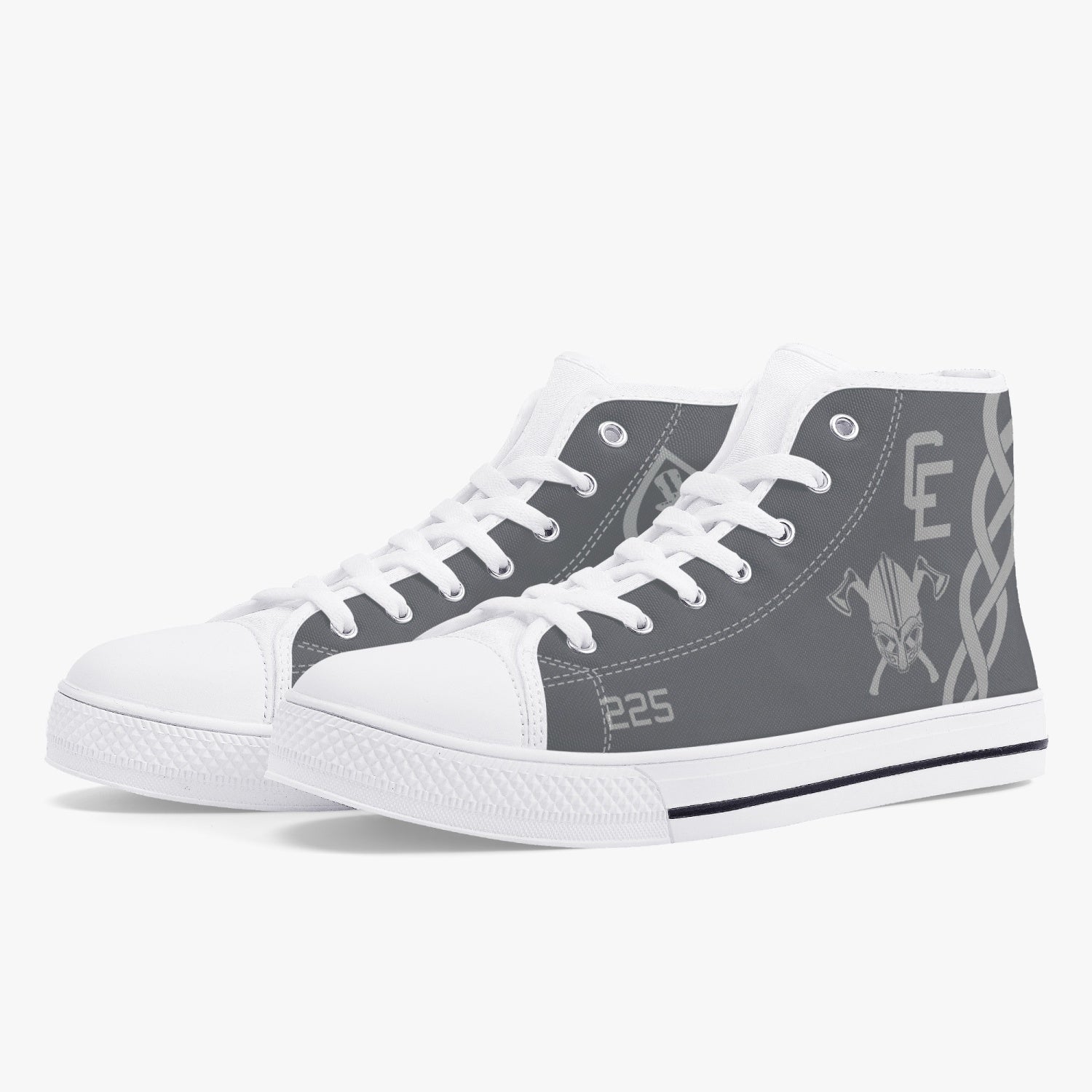 VMFA-225 "Vikings" High Top Canvas Shoes - I Love a Hangar