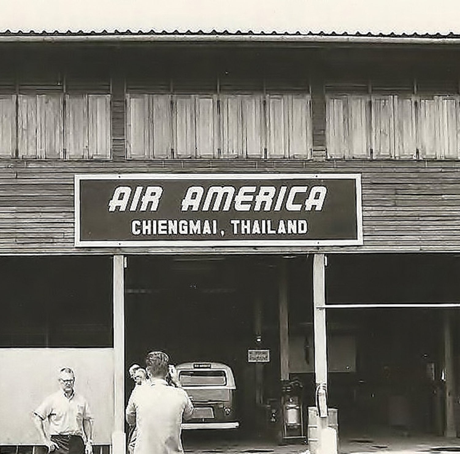 Air America Inc. Chiengmai, Thailand Flag - I Love a Hangar
