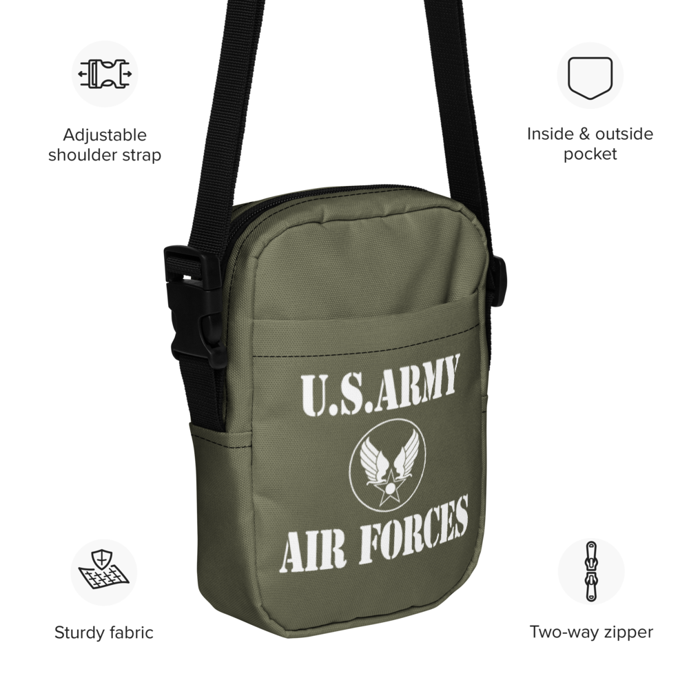US Army Air Forces (White) Style Utility crossbody bag - I Love a Hangar