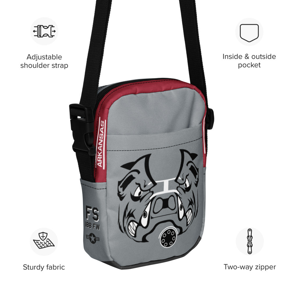 A-10 "Flying Razorbacks" Utility crossbody bag - I Love a Hangar