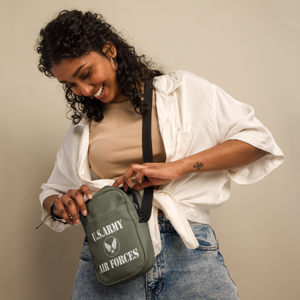 US Army Air Forces (White) Style Utility crossbody bag - I Love a Hangar