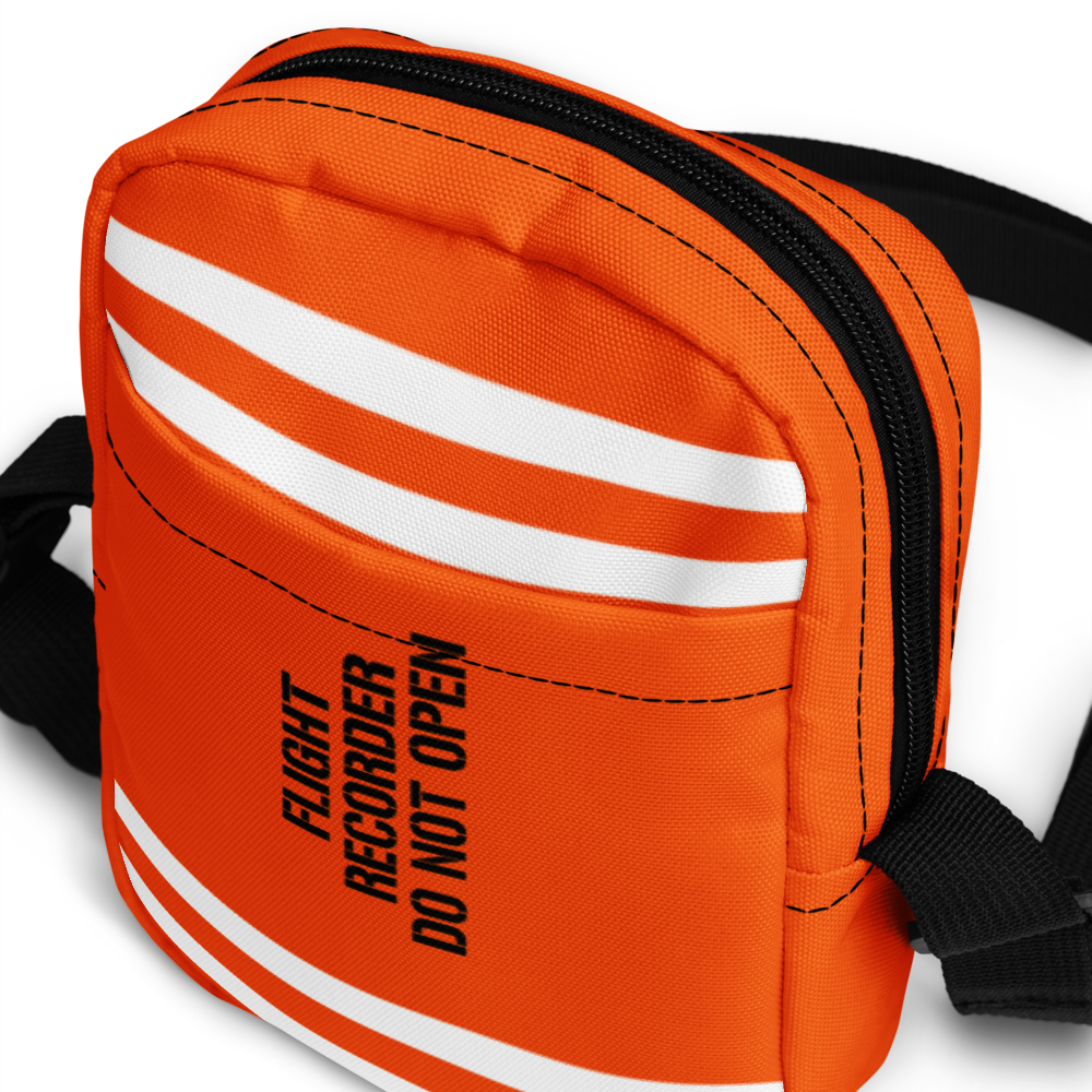 Flight Data Recorder Utility crossbody bag - I Love a Hangar