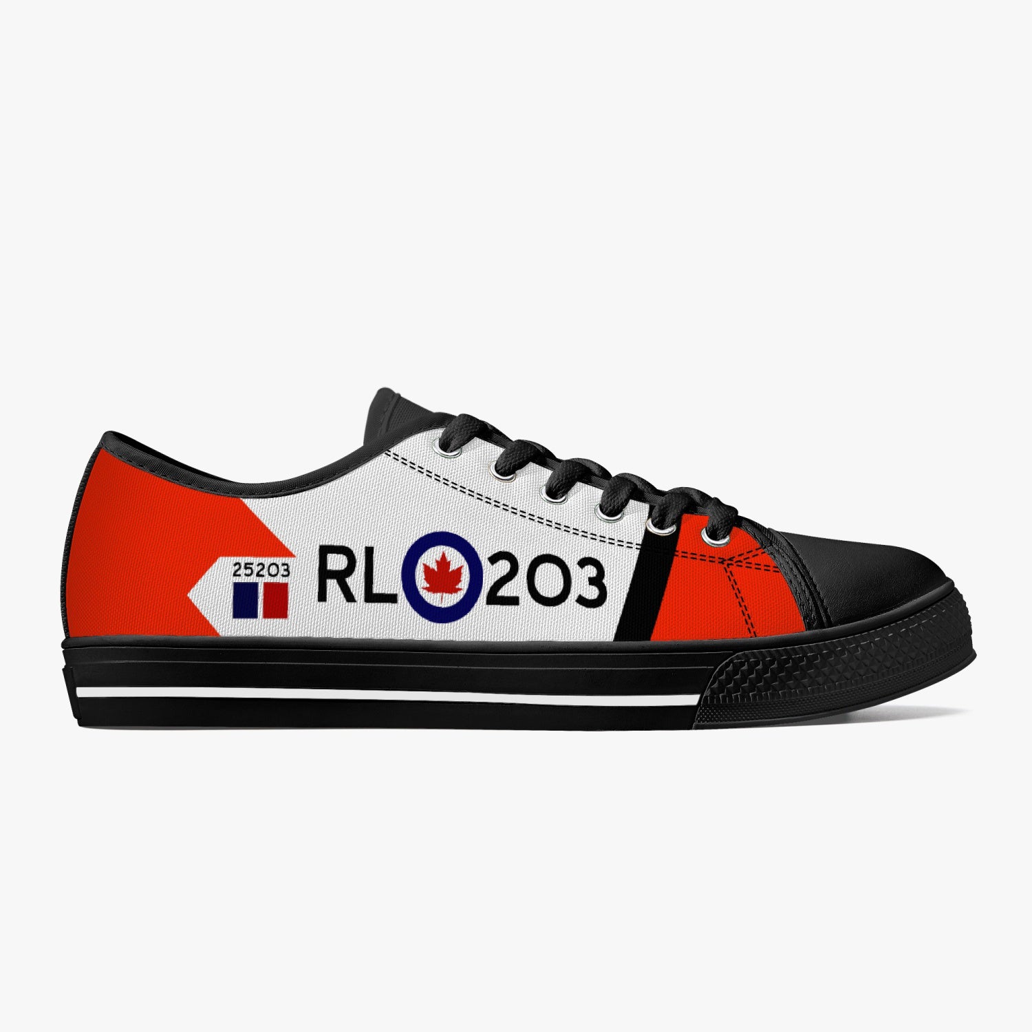 CF-105 "Arrow" (RL-203) Low Top Canvas Shoes - I Love a Hangar