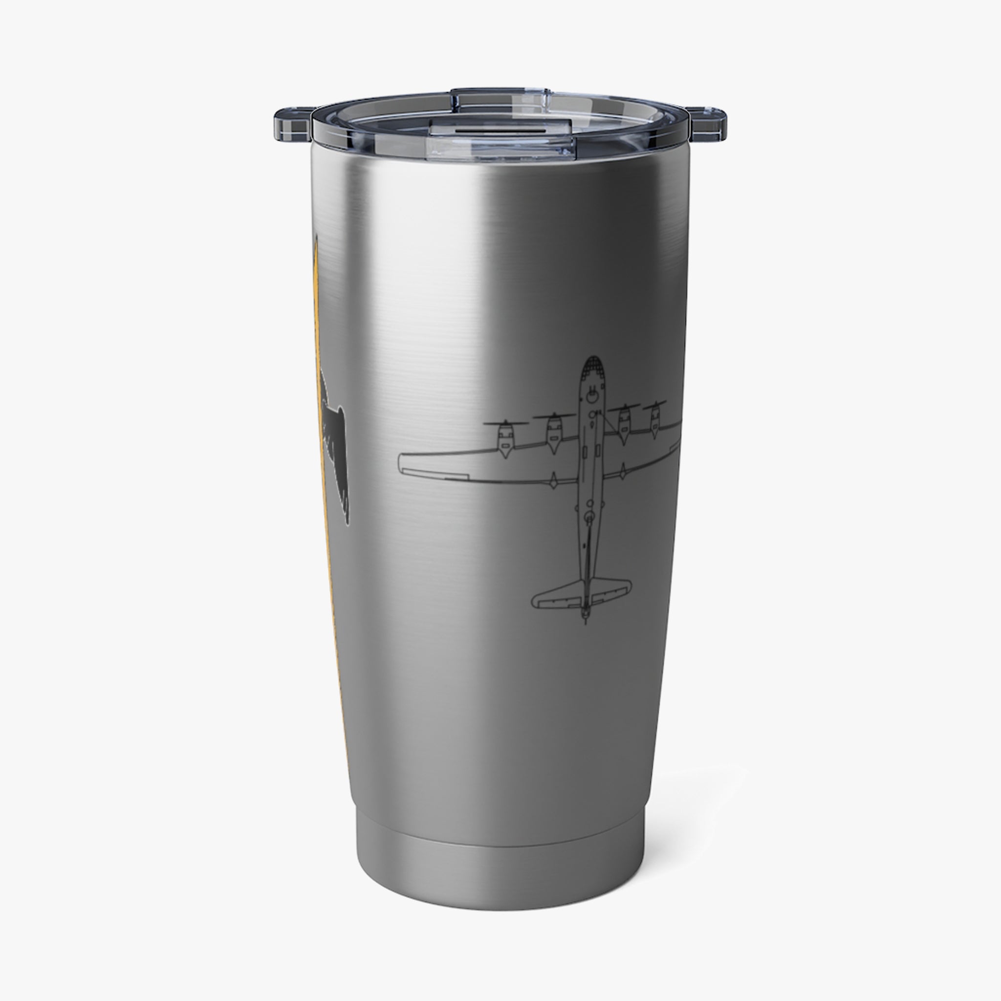 B-29 "T Square 54" Inspired 20oz (590ml) Stainless Steel Tumbler - I Love a Hangar